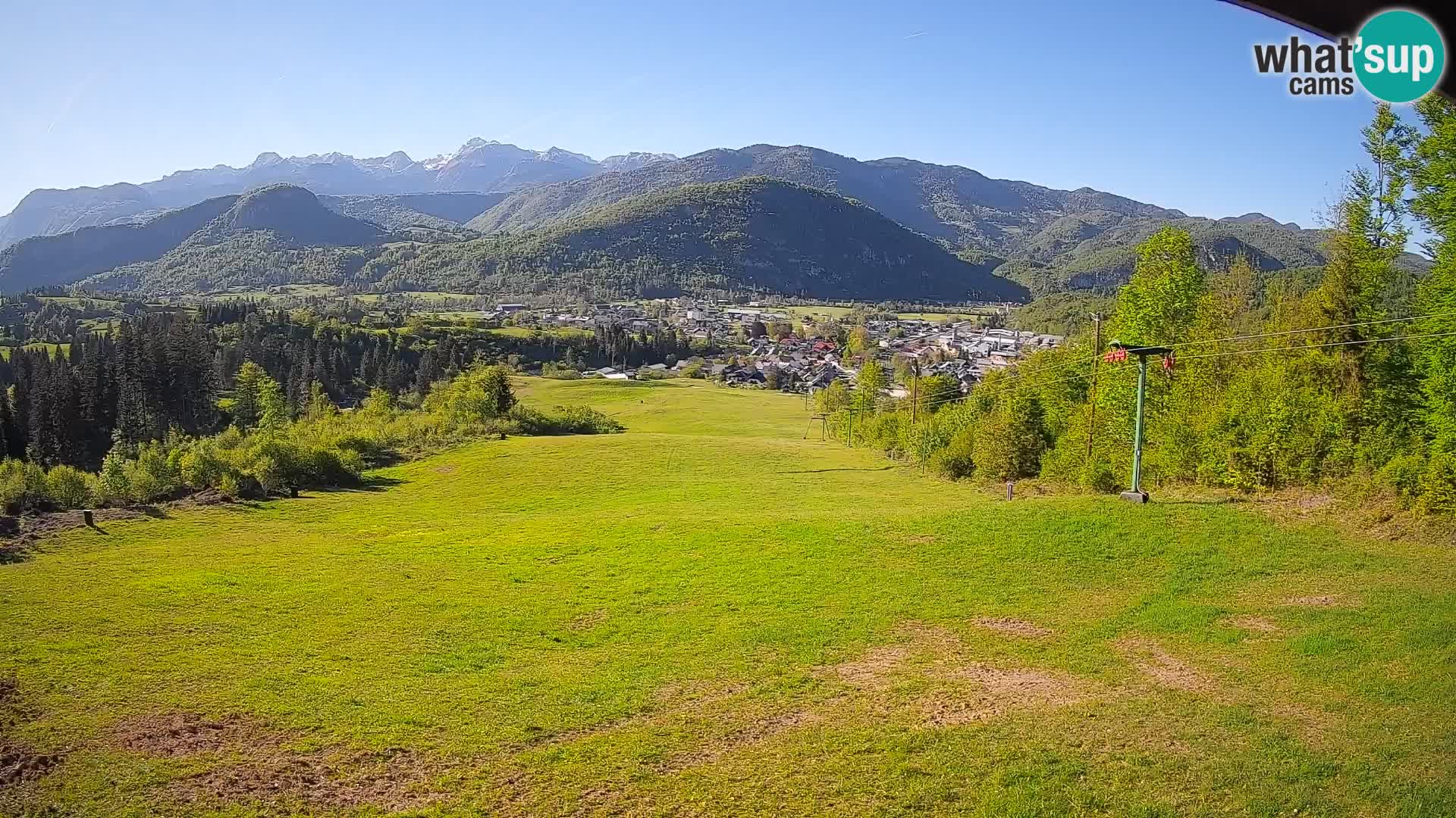 Webcam Bohinjska Bistrica – Live View from Kozji Hrbet Ski Station