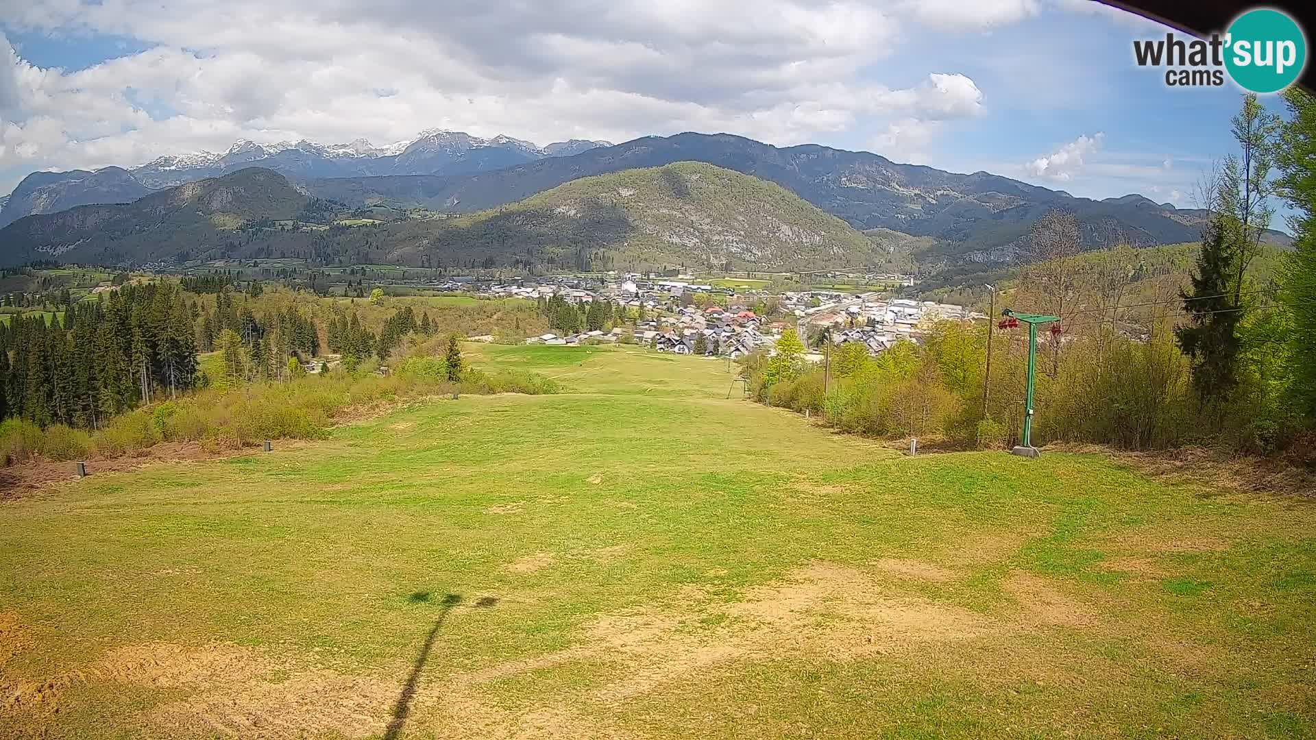 Spletna kamera Bohinjska Bistrica – Pogled v živo s smučišča Kozji Hrbet