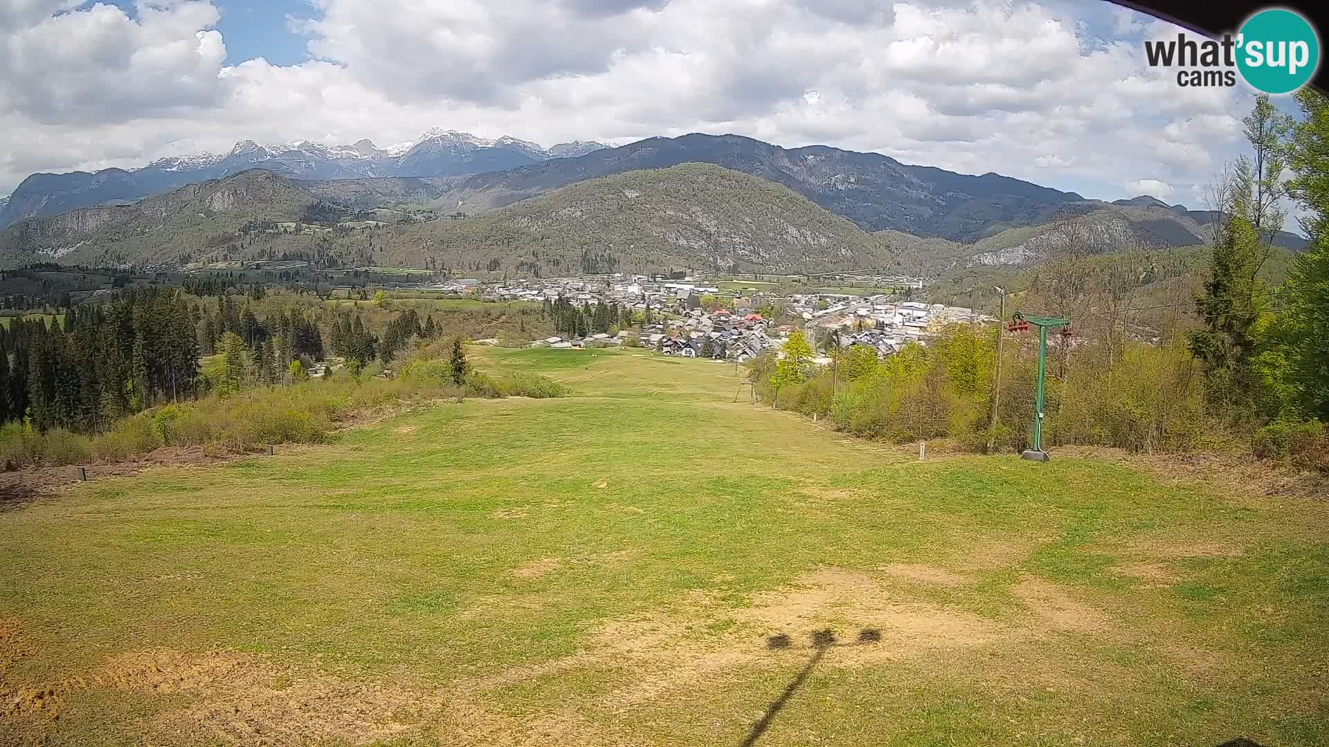 Spletna kamera Bohinjska Bistrica – Pogled v živo s smučišča Kozji Hrbet