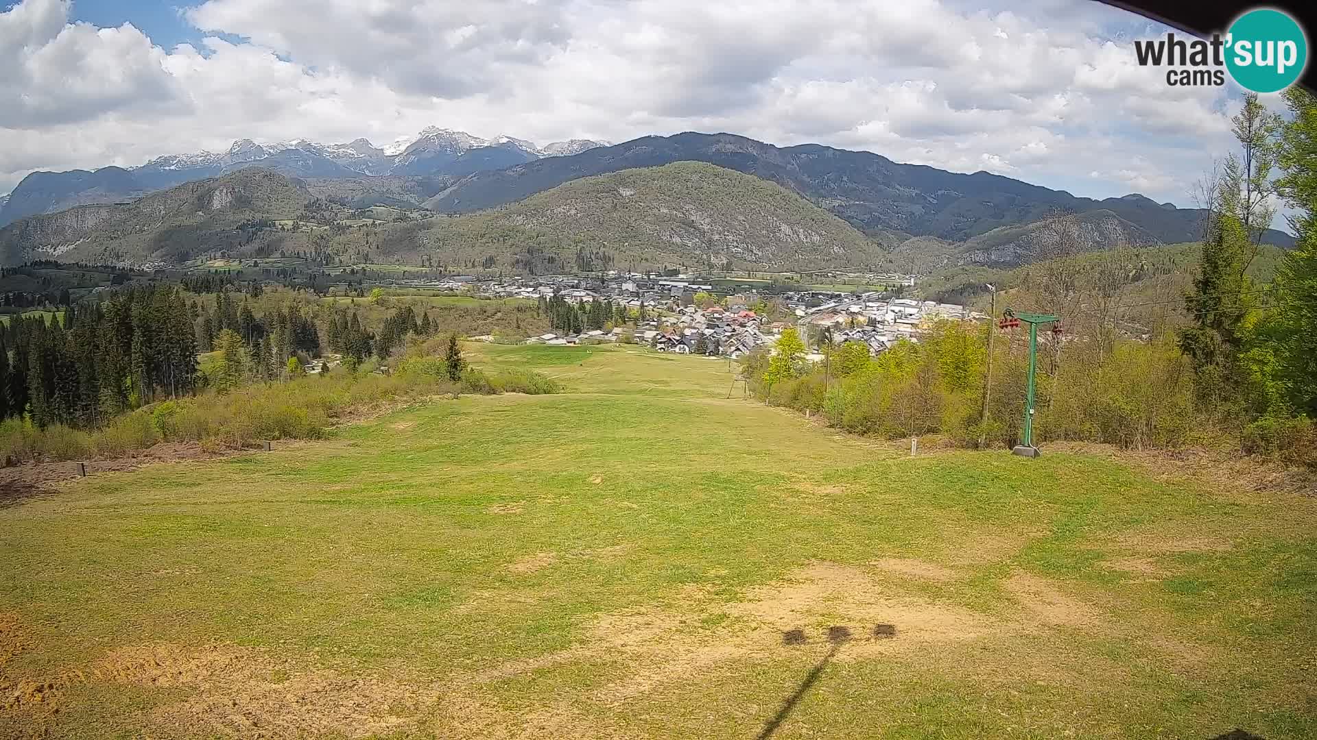 Spletna kamera Bohinjska Bistrica – Pogled v živo s smučišča Kozji Hrbet