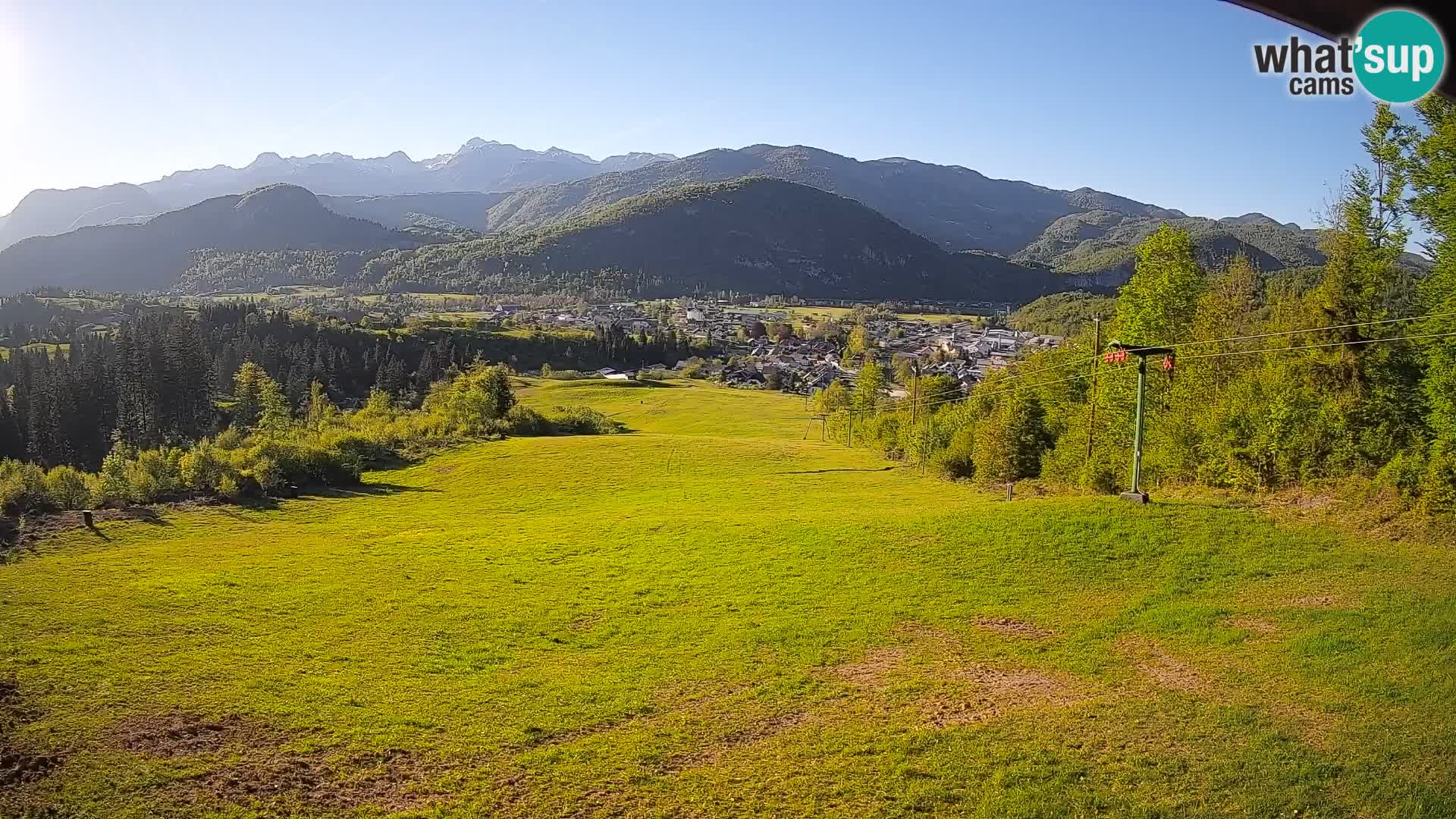 Webcam Bohinjska Bistrica – Live View from Kozji Hrbet Ski Station