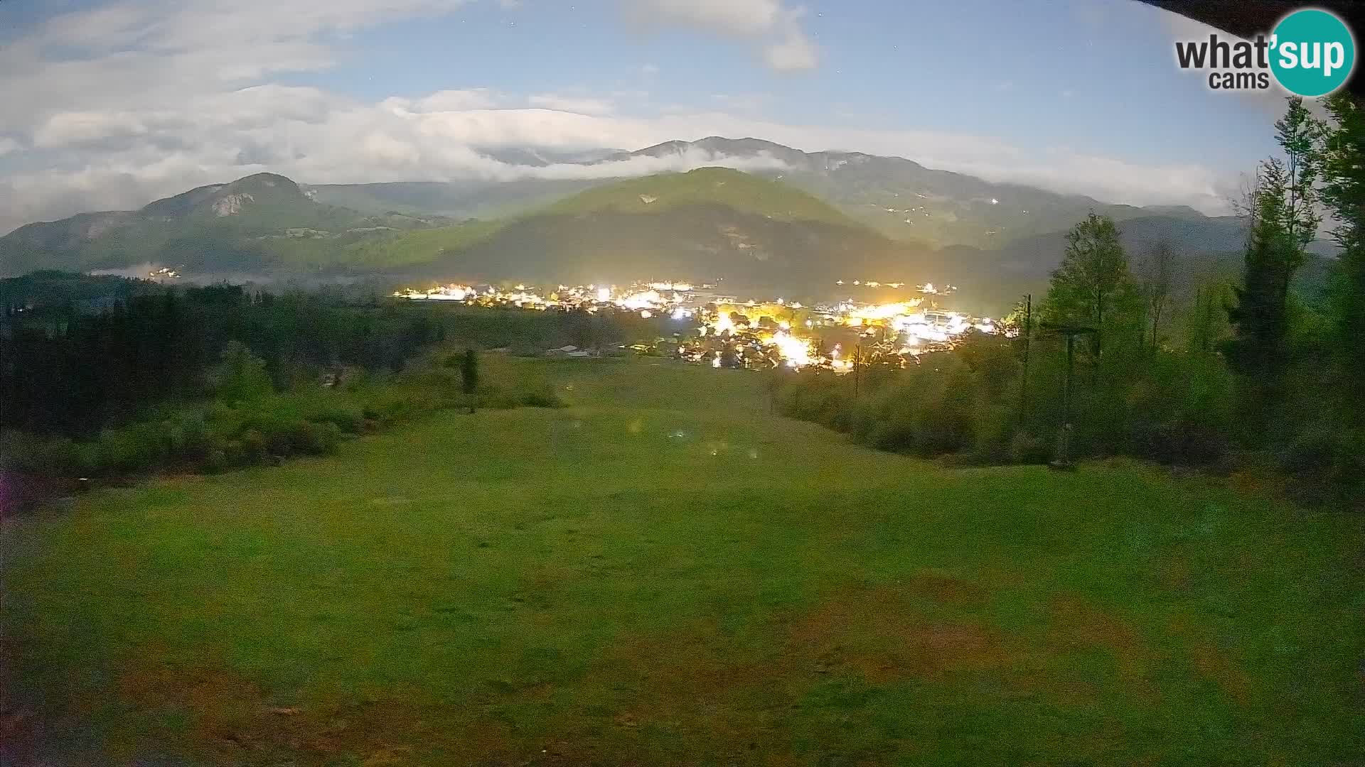 Webcam Bohinjska Bistrica – Vue en direct depuis la station de ski Kozji Hrbet