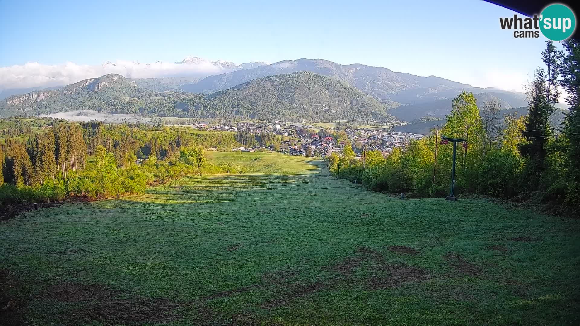 Webcam Bohinjska Bistrica – Live View from Kozji Hrbet Ski Station