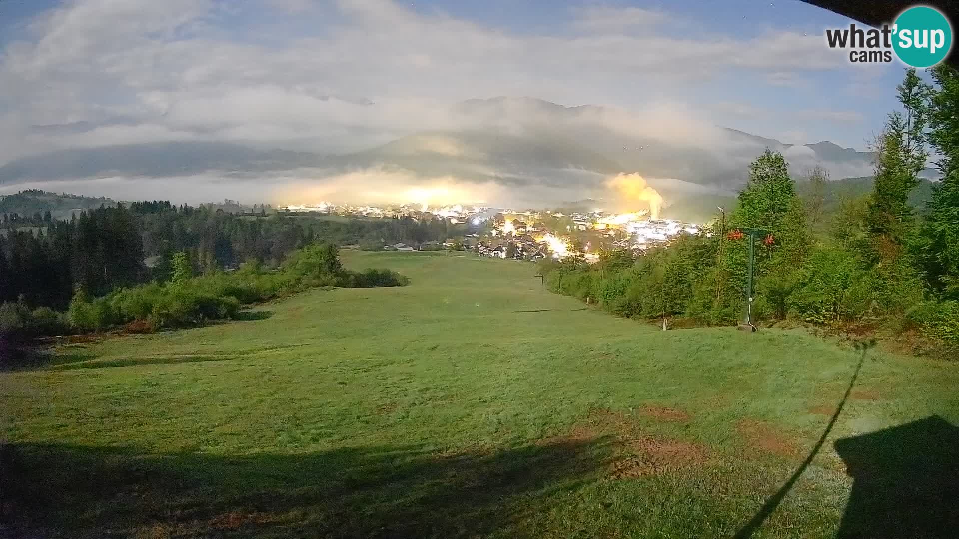 Webcam Bohinjska Bistrica – Vue en direct depuis la station de ski Kozji Hrbet