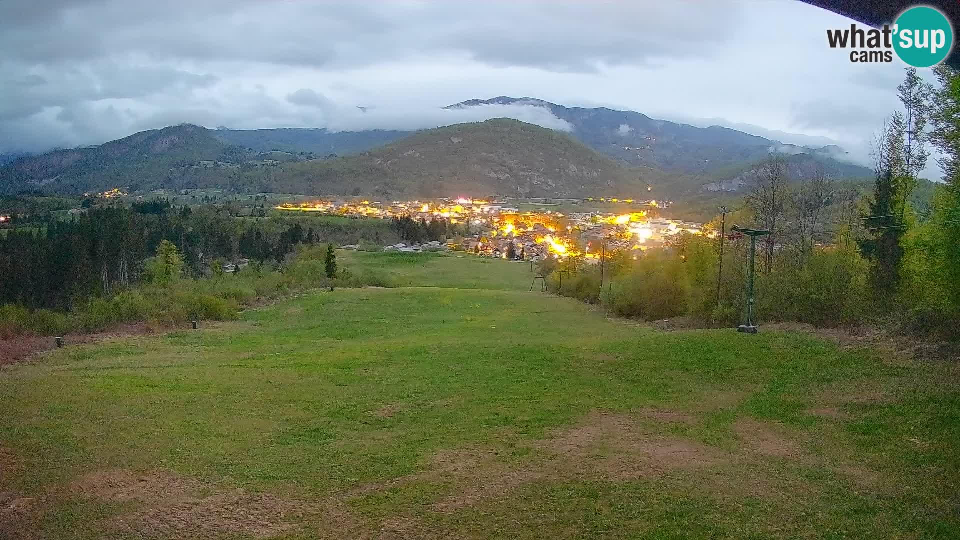 Webcam Bohinjska Bistrica – Vista live dalla stazione sciistica Kozji Hrbet