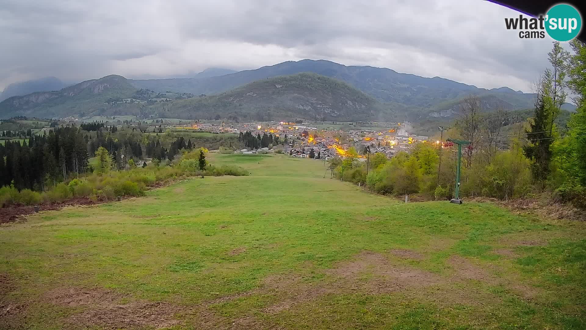 Webcam Bohinjska Bistrica – Live View from Kozji Hrbet Ski Station