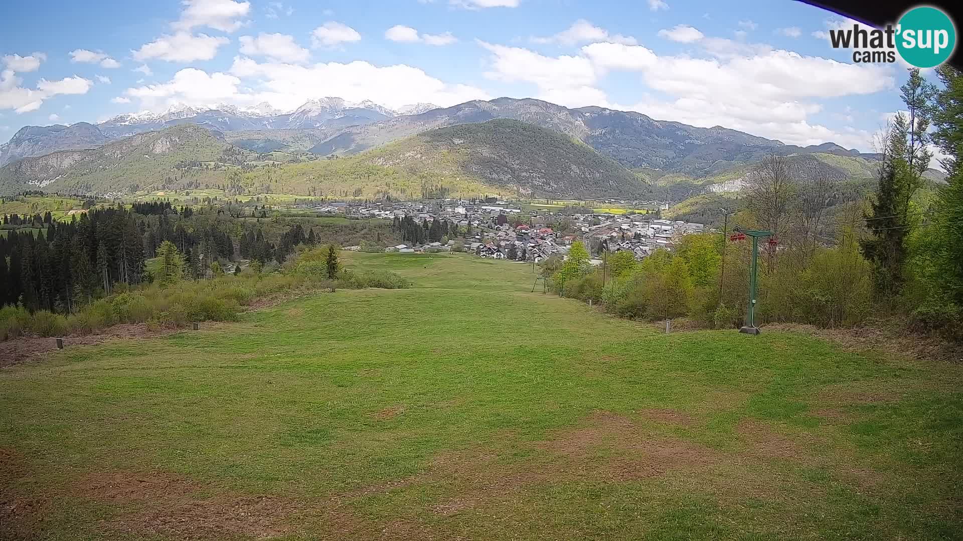 Spletna kamera Bohinjska Bistrica – Pogled v živo s smučišča Kozji Hrbet