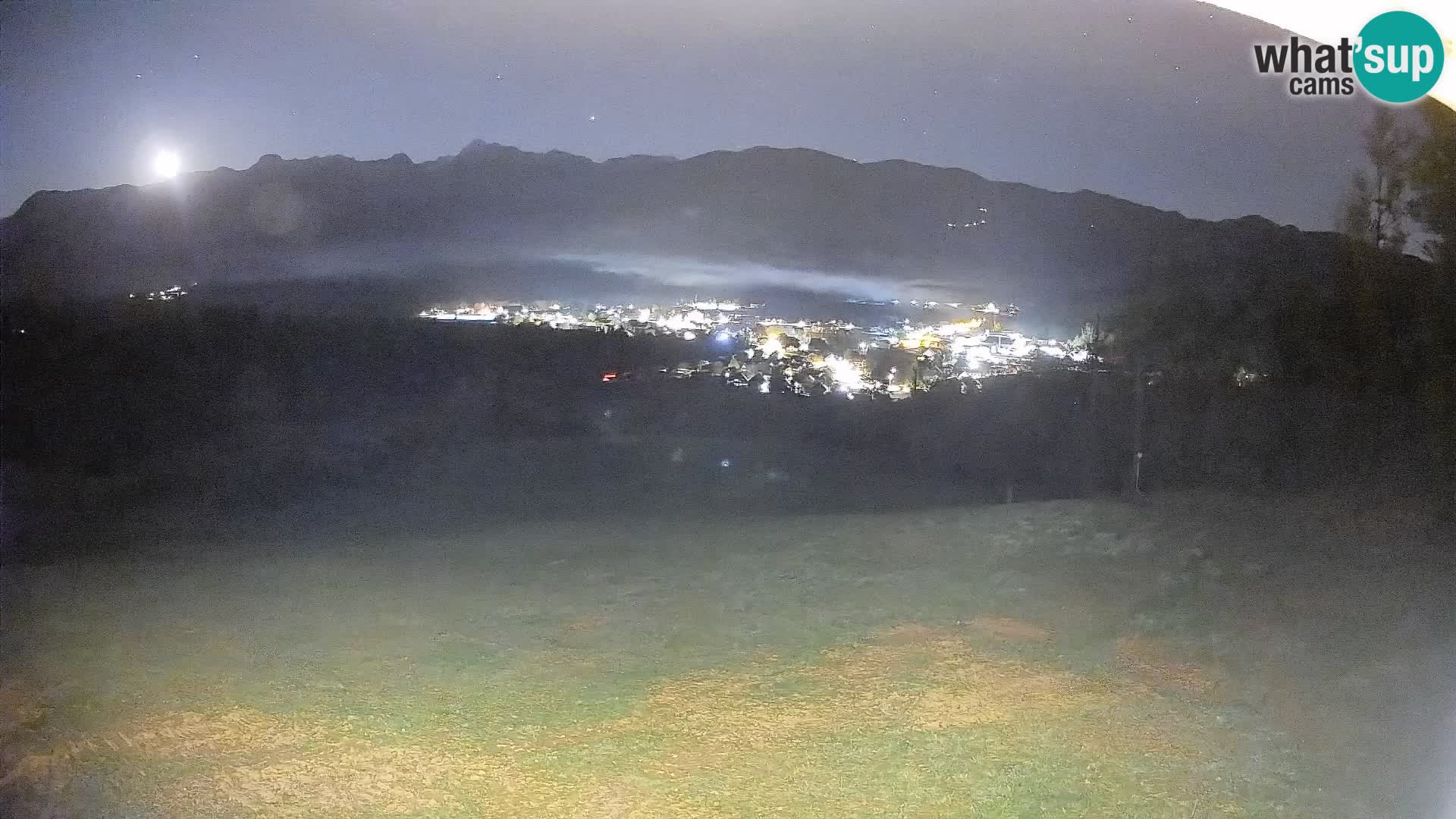 Kamera uživo Bohinjska Bistrica – Pogled u stvarnom vremenu sa skijališta Kozji Hrbet