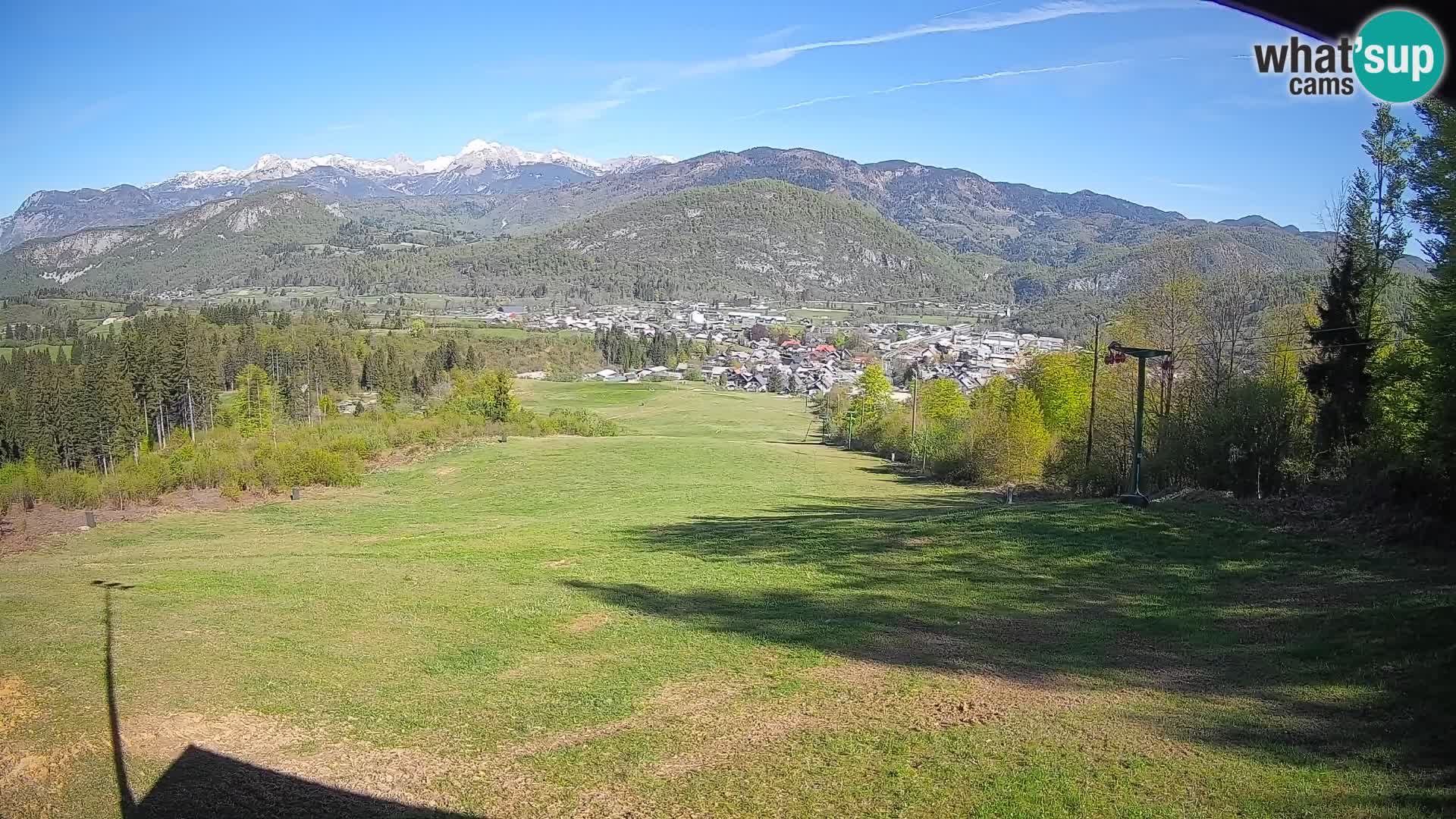 Webcam Bohinjska Bistrica – Live View from Kozji Hrbet Ski Station