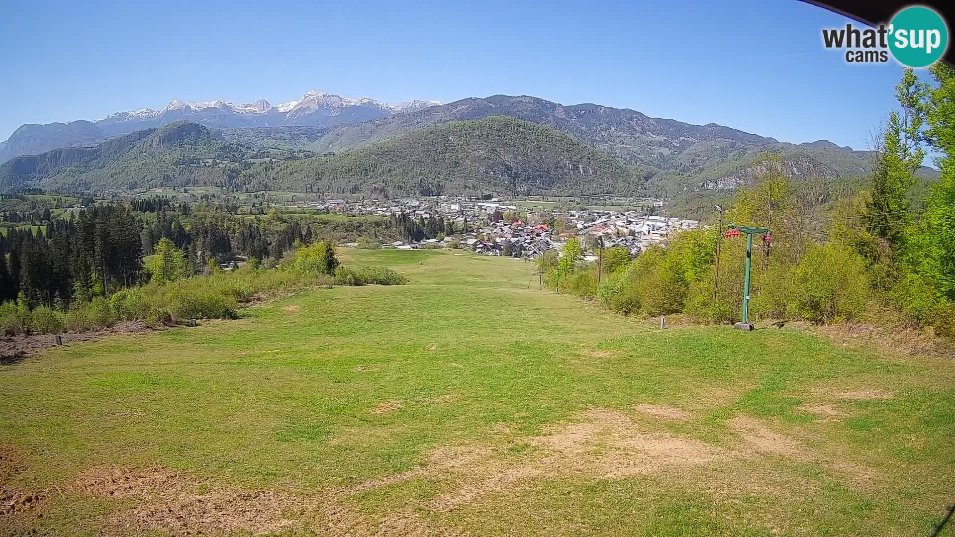 Webcam Bohinjska Bistrica – Live View from Kozji Hrbet Ski Station