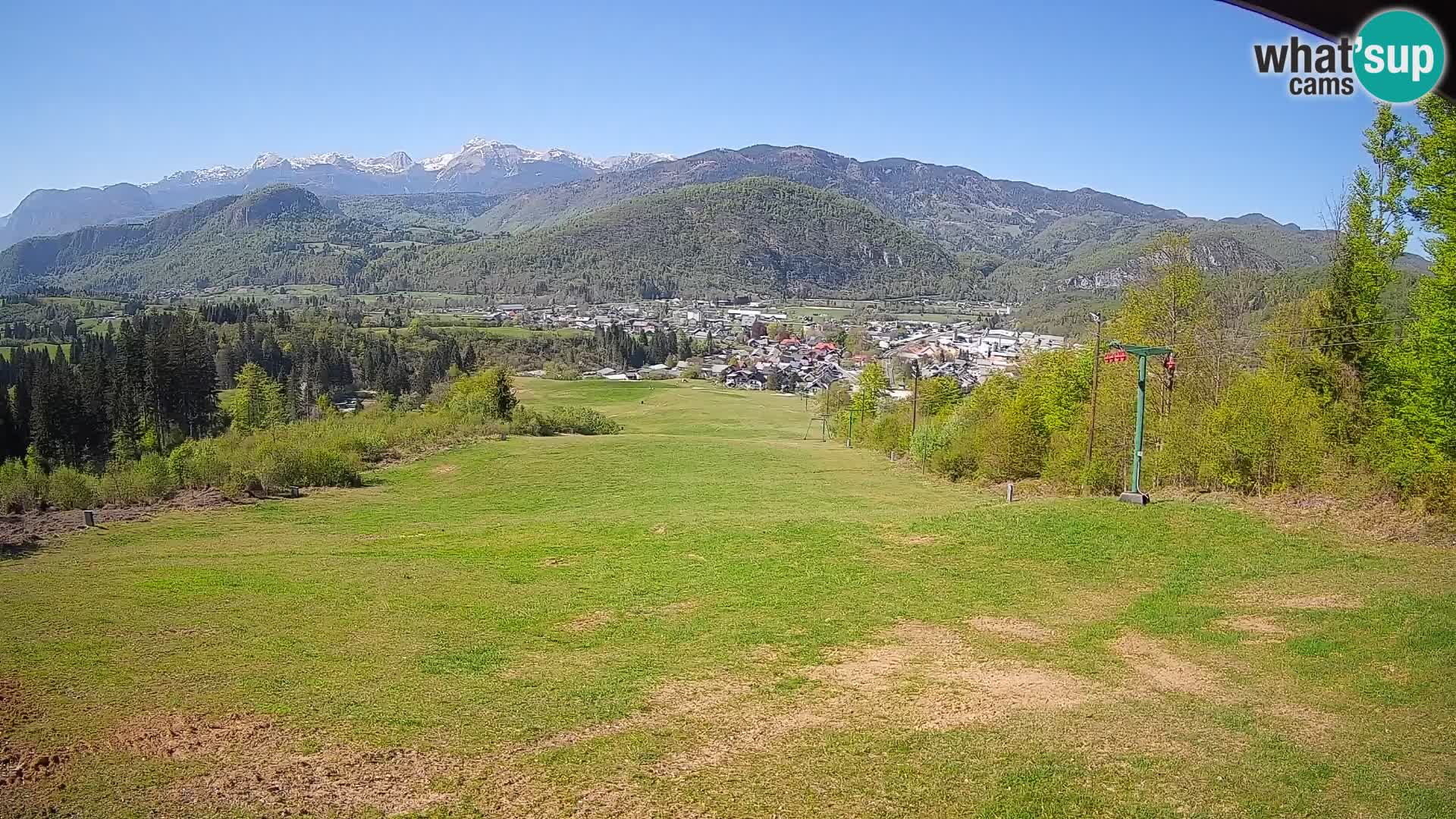 Webcam Bohinjska Bistrica – Live View from Kozji Hrbet Ski Station