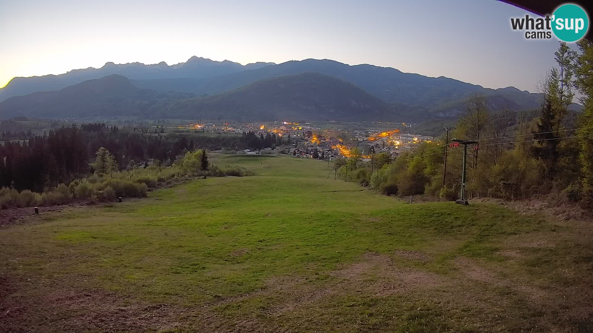 Webcam Bohinjska Bistrica – Live View from Kozji Hrbet Ski Station