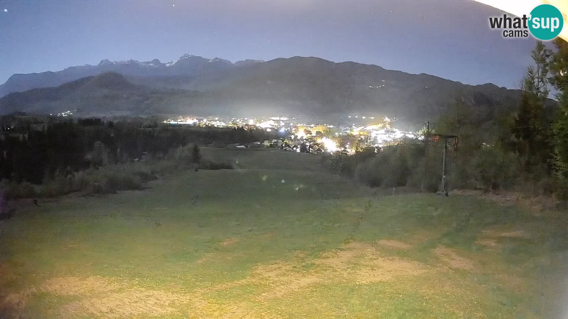 Webcam Bohinjska Bistrica – Vue en direct depuis la station de ski Kozji Hrbet