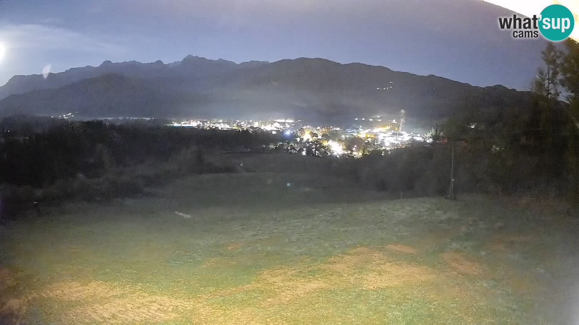 Kamera uživo Bohinjska Bistrica – Pogled u stvarnom vremenu sa skijališta Kozji Hrbet