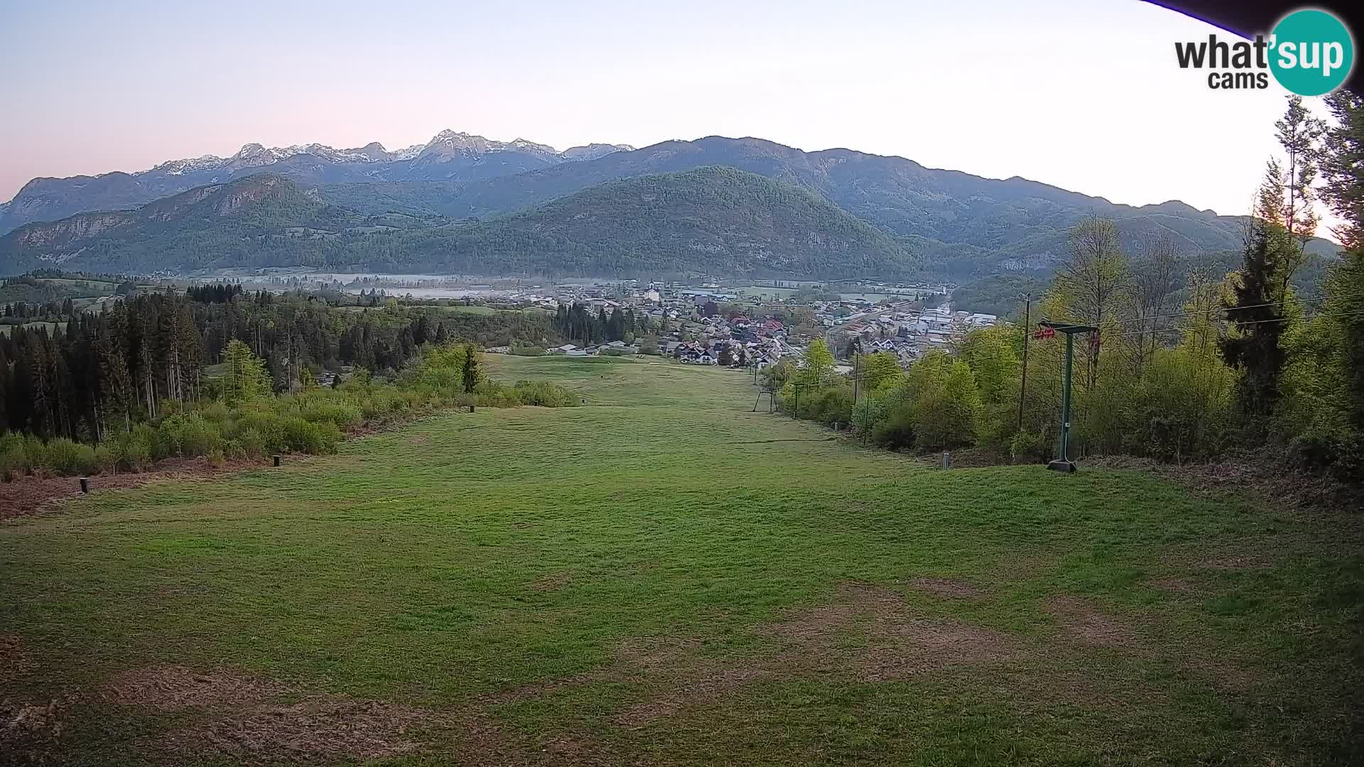 Webcam Bohinjska Bistrica – Vista live dalla stazione sciistica Kozji Hrbet