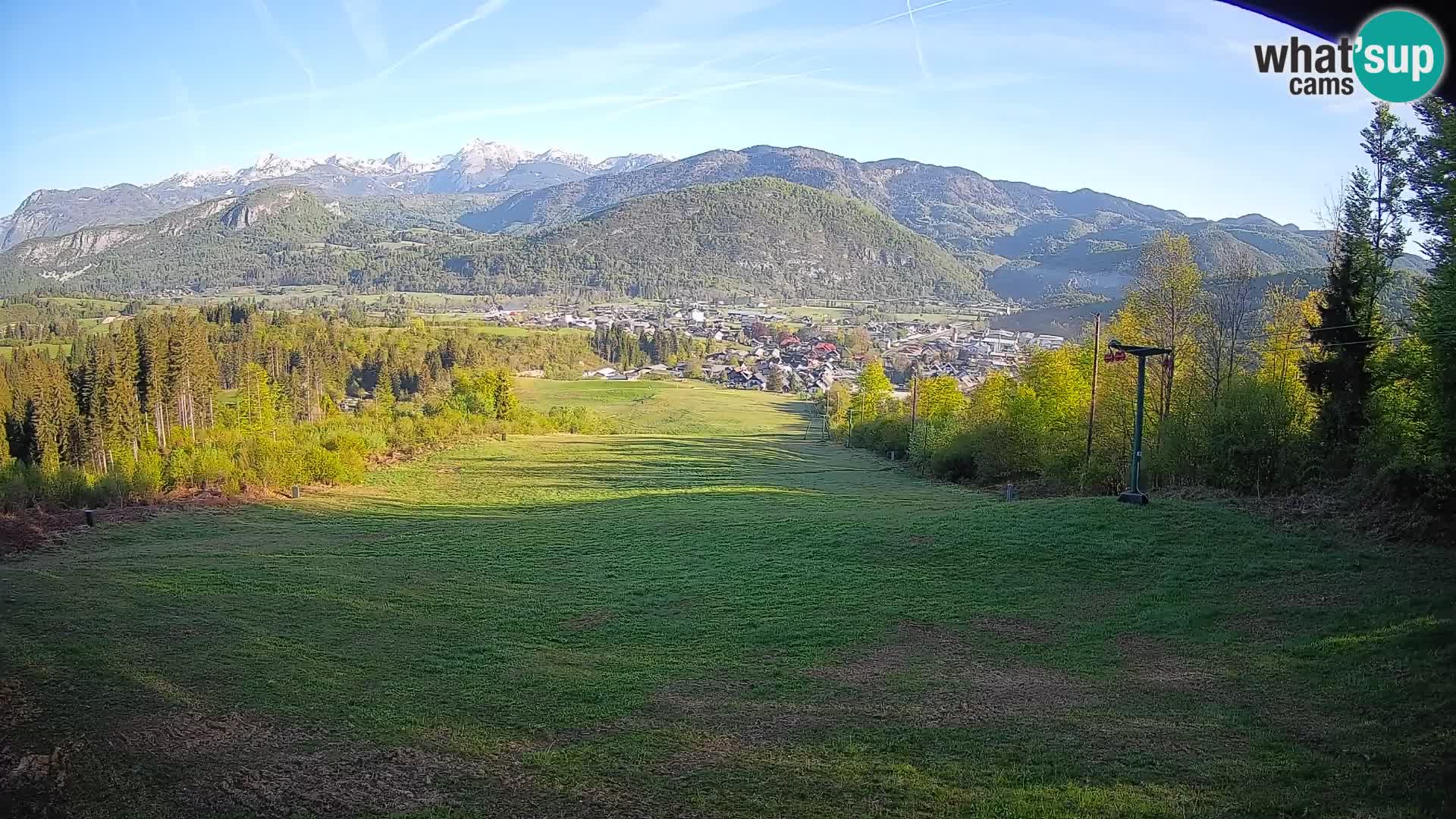 Webcam Bohinjska Bistrica – Live View from Kozji Hrbet Ski Station