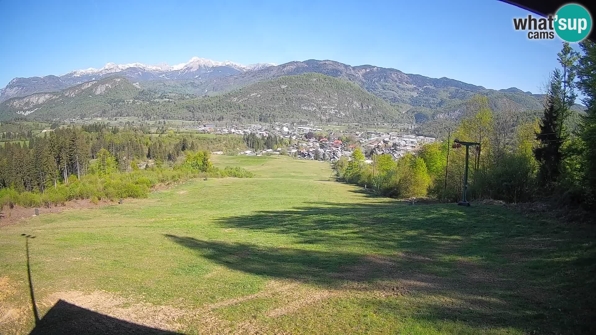 Webcam Bohinjska Bistrica – Live View from Kozji Hrbet Ski Station