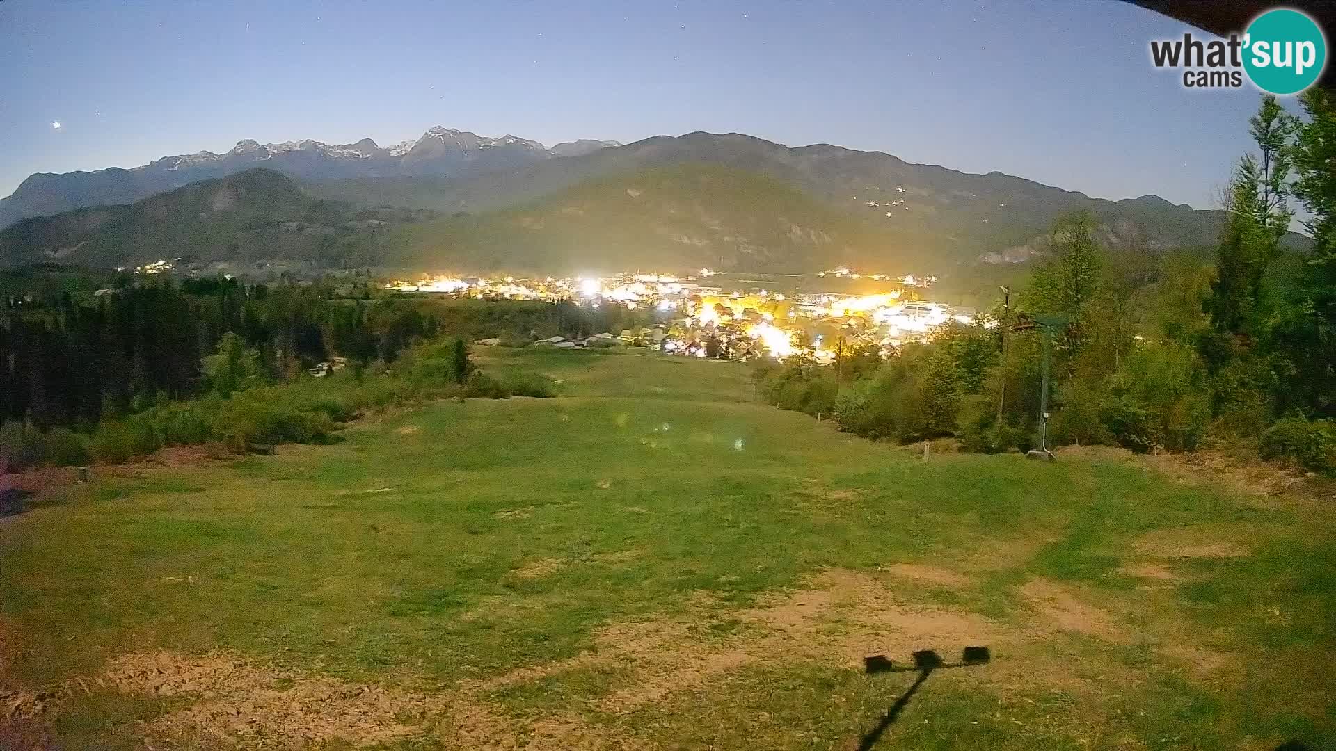 Webcam Bohinjska Bistrica – Vista live dalla stazione sciistica Kozji Hrbet