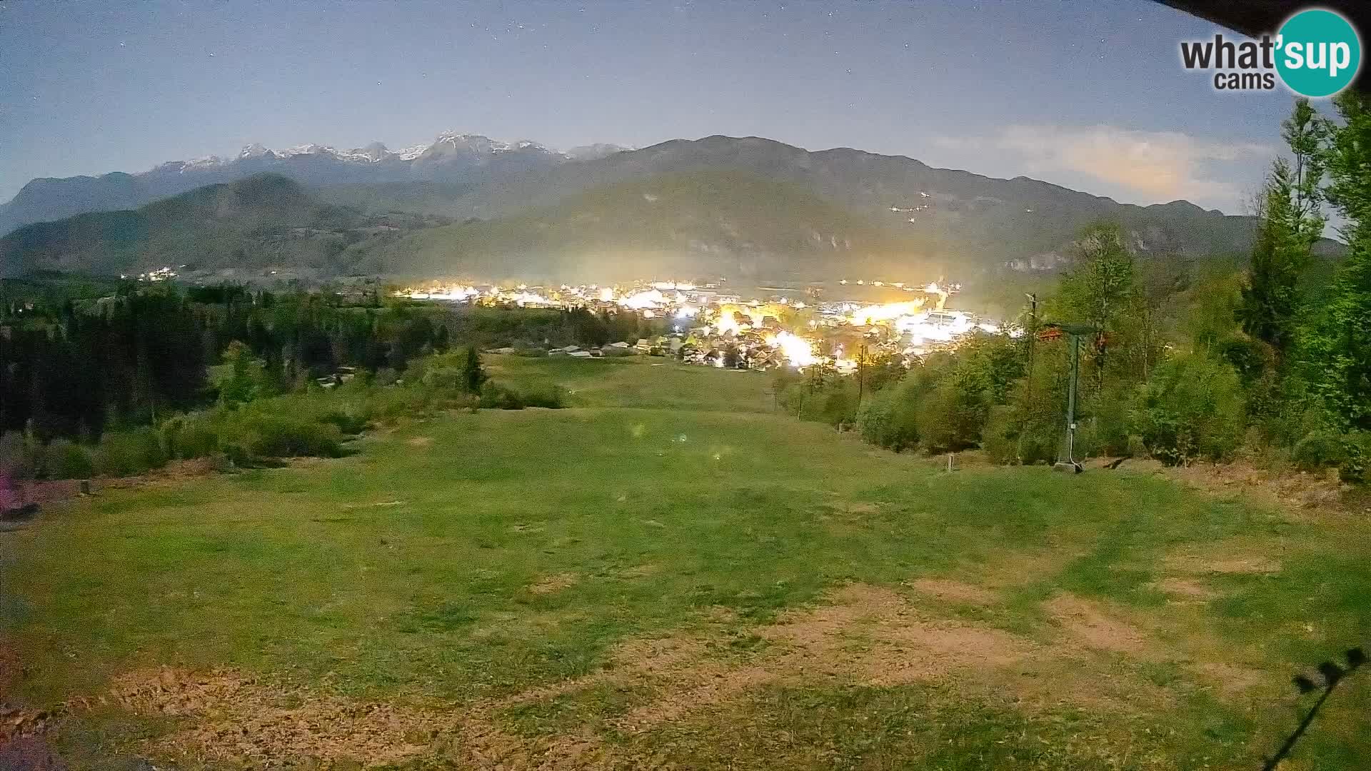 Webcam Bohinjska Bistrica – Vista live dalla stazione sciistica Kozji Hrbet