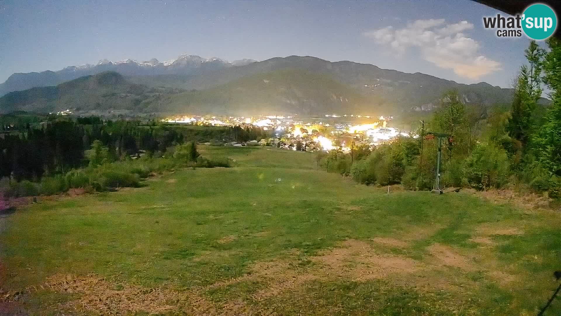 Webcam Bohinjska Bistrica – Vista live dalla stazione sciistica Kozji Hrbet