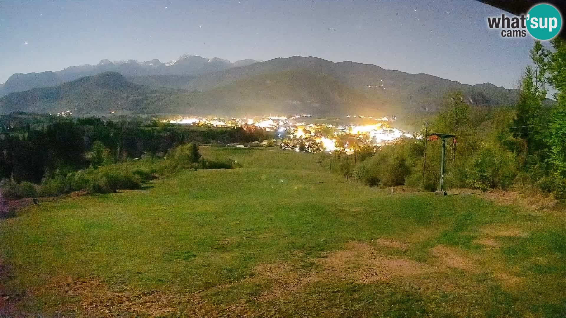 Webcam Bohinjska Bistrica – Vista live dalla stazione sciistica Kozji Hrbet