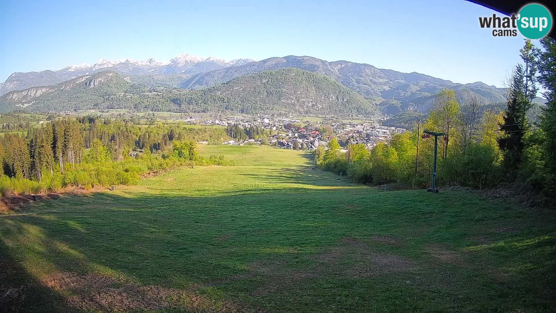 Webcam Bohinjska Bistrica – Live View from Kozji Hrbet Ski Station