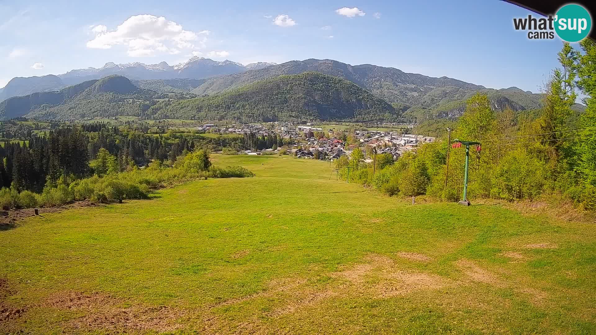 Webcam Bohinjska Bistrica – Live View from Kozji Hrbet Ski Station
