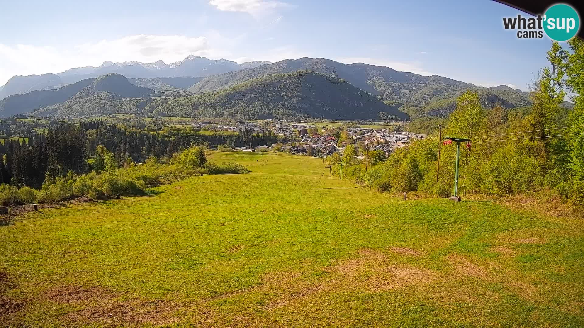 Webcam Bohinjska Bistrica – Live View from Kozji Hrbet Ski Station
