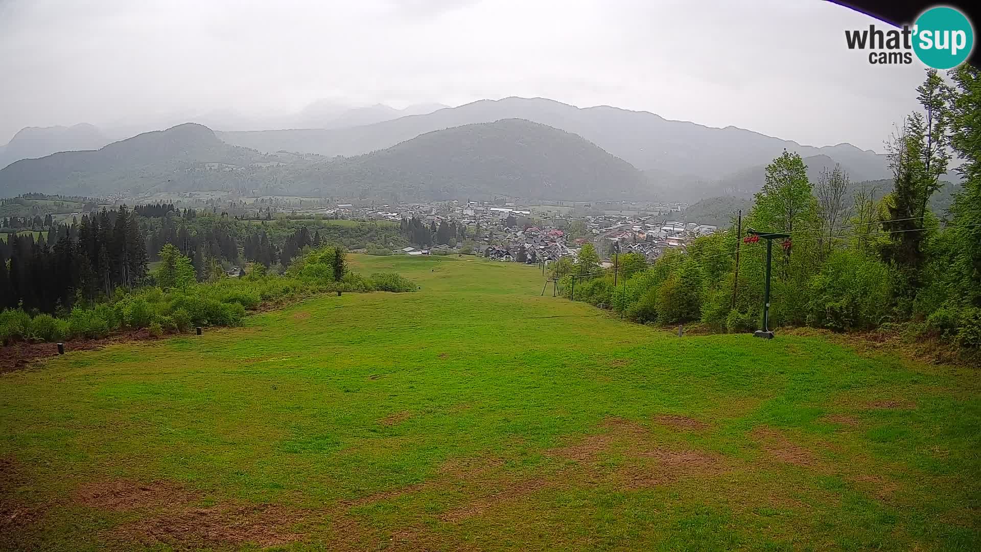 Webcam Bohinjska Bistrica – Live View from Kozji Hrbet Ski Station