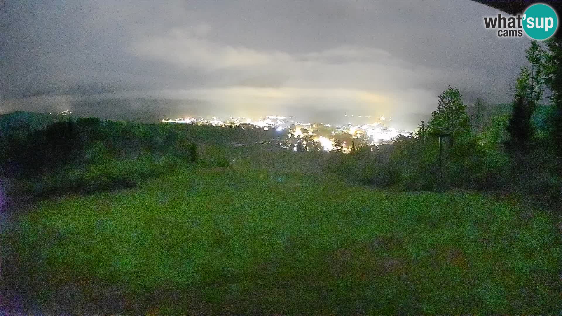 Webcam Bohinjska Bistrica – Vista live dalla stazione sciistica Kozji Hrbet