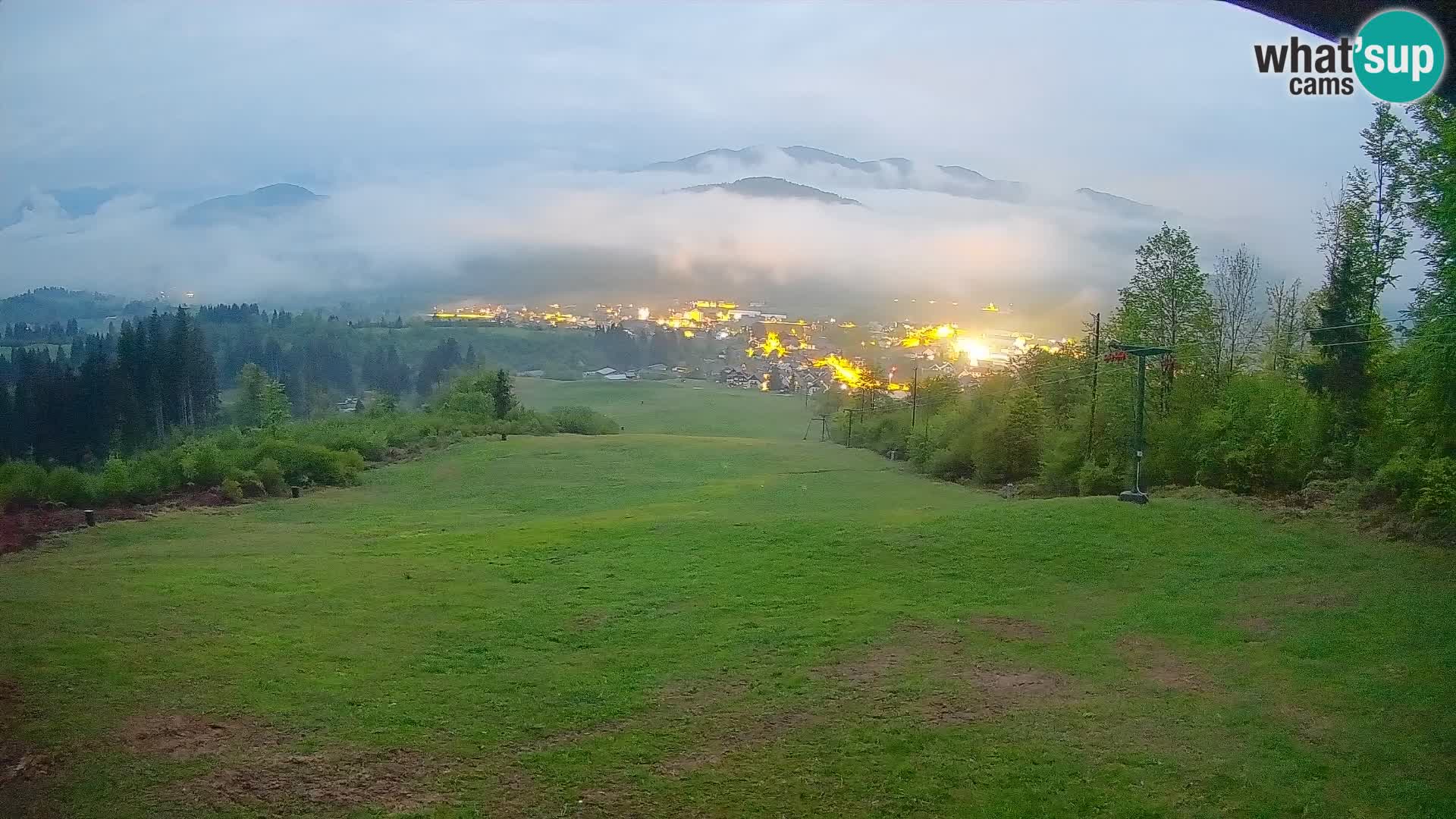 Livekamera Bohinjska Bistrica – Liveblick von der Skistation Kozji Hrbet