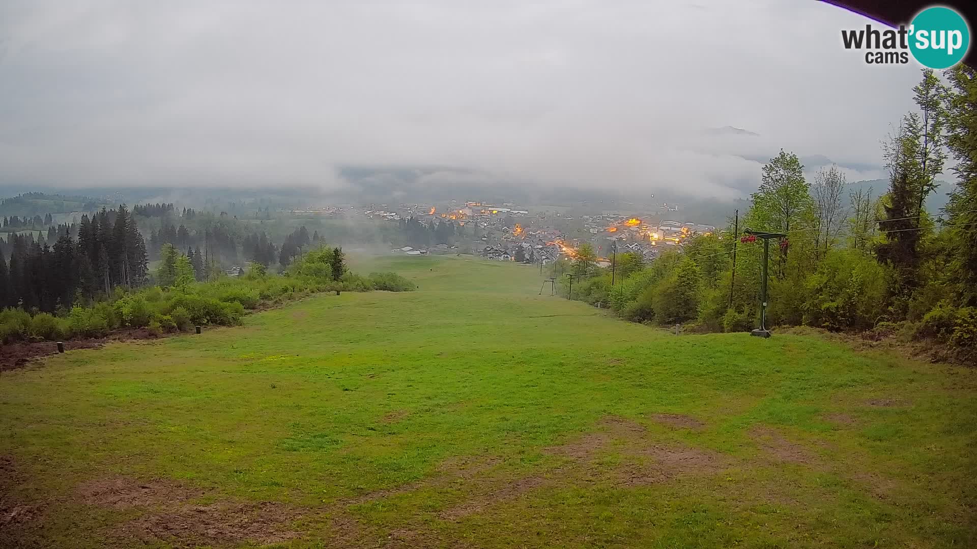 Webcam Bohinjska Bistrica – Vue en direct depuis la station de ski Kozji Hrbet