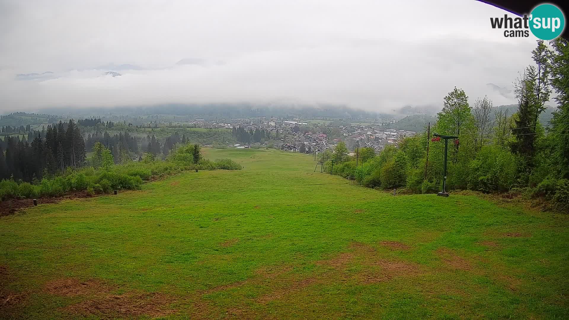 Webcam Bohinjska Bistrica – Vista live dalla stazione sciistica Kozji Hrbet