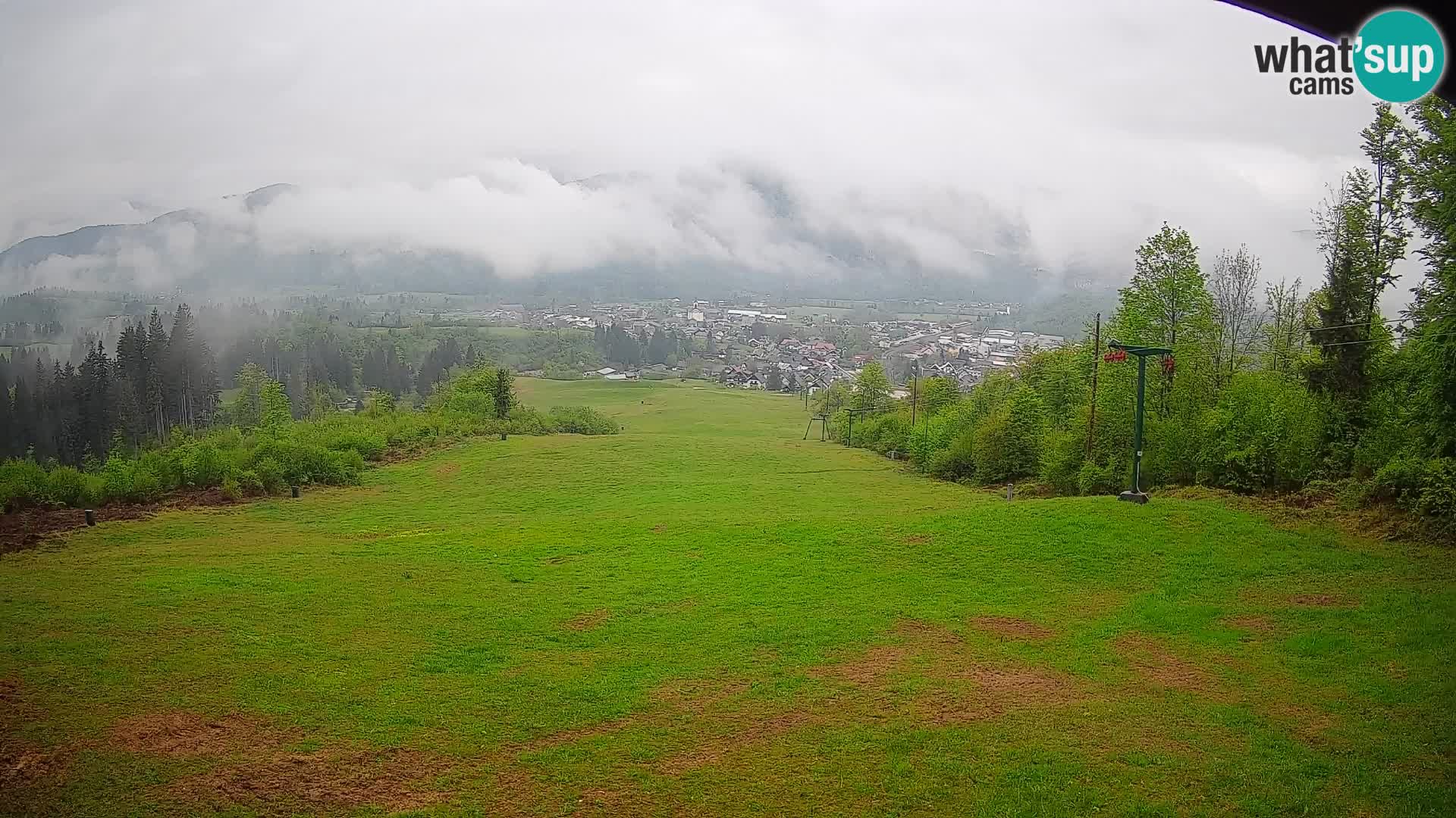 Webcam Bohinjska Bistrica – Vista live dalla stazione sciistica Kozji Hrbet