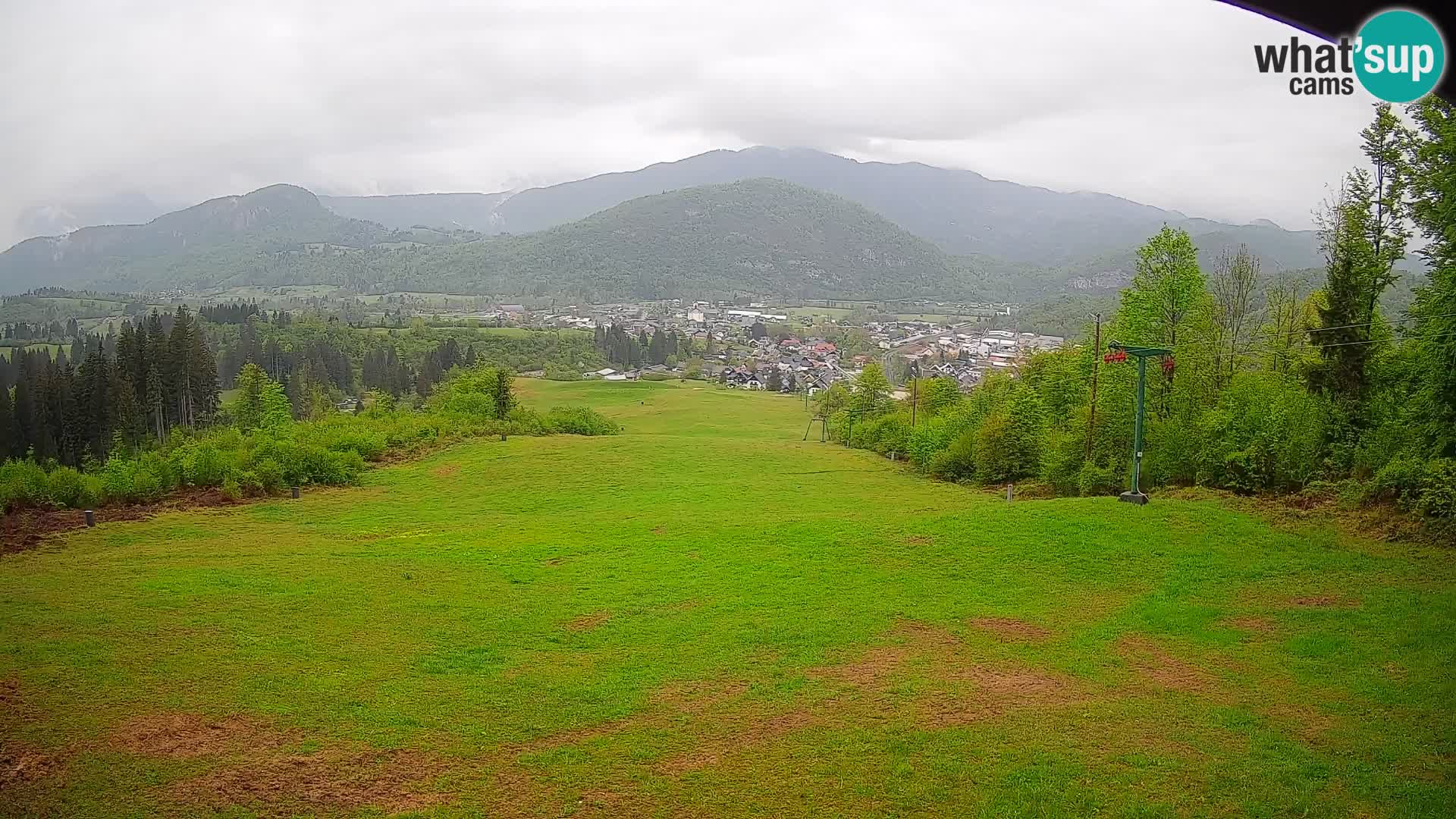 Webcam Bohinjska Bistrica – Vue en direct depuis la station de ski Kozji Hrbet