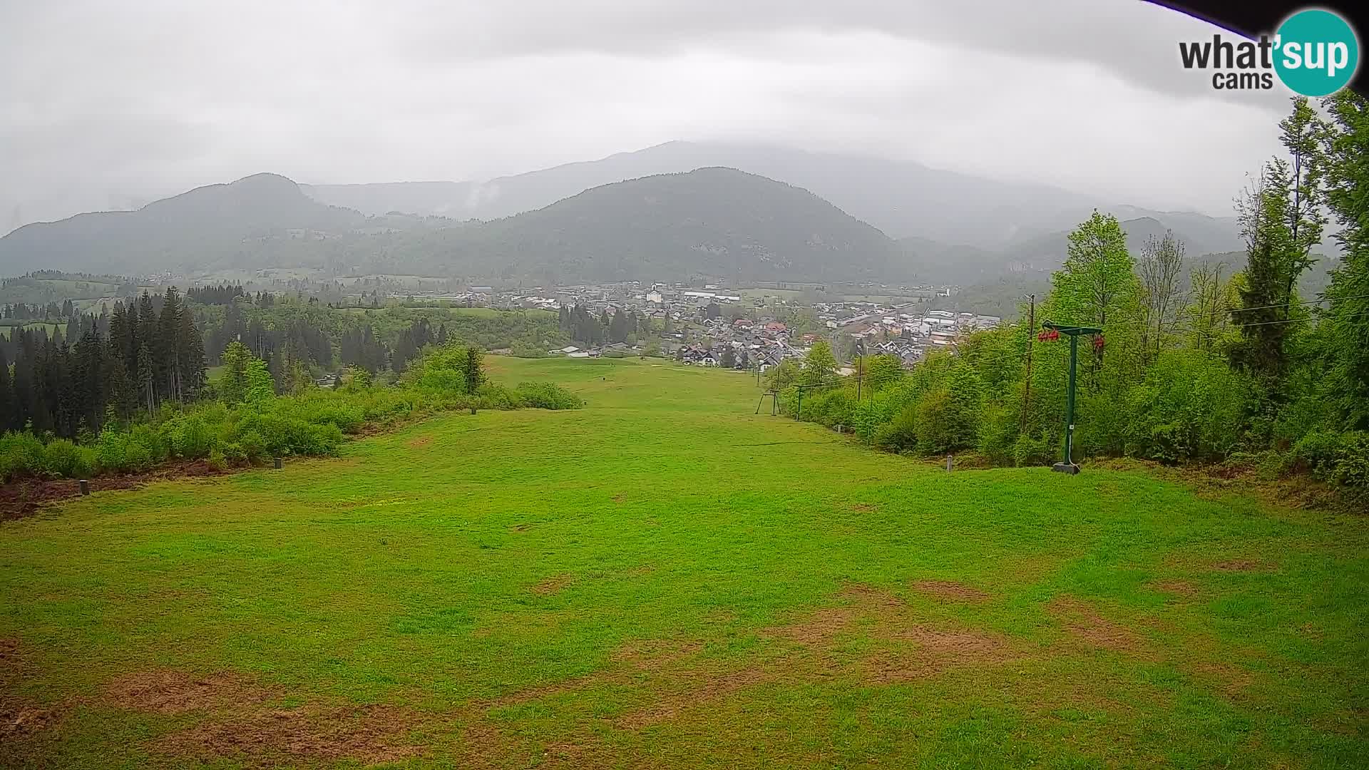 Webcam Bohinjska Bistrica – Live View from Kozji Hrbet Ski Station