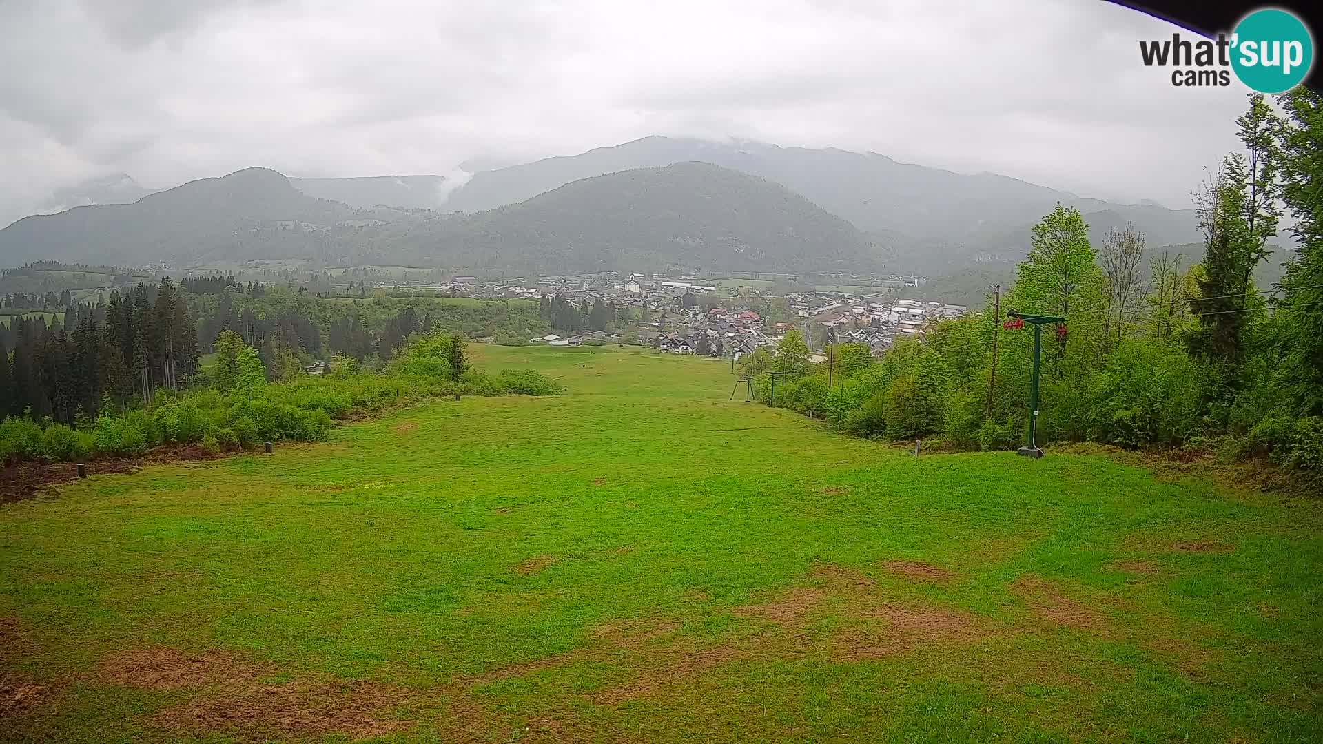 Webcam Bohinjska Bistrica – Live View from Kozji Hrbet Ski Station