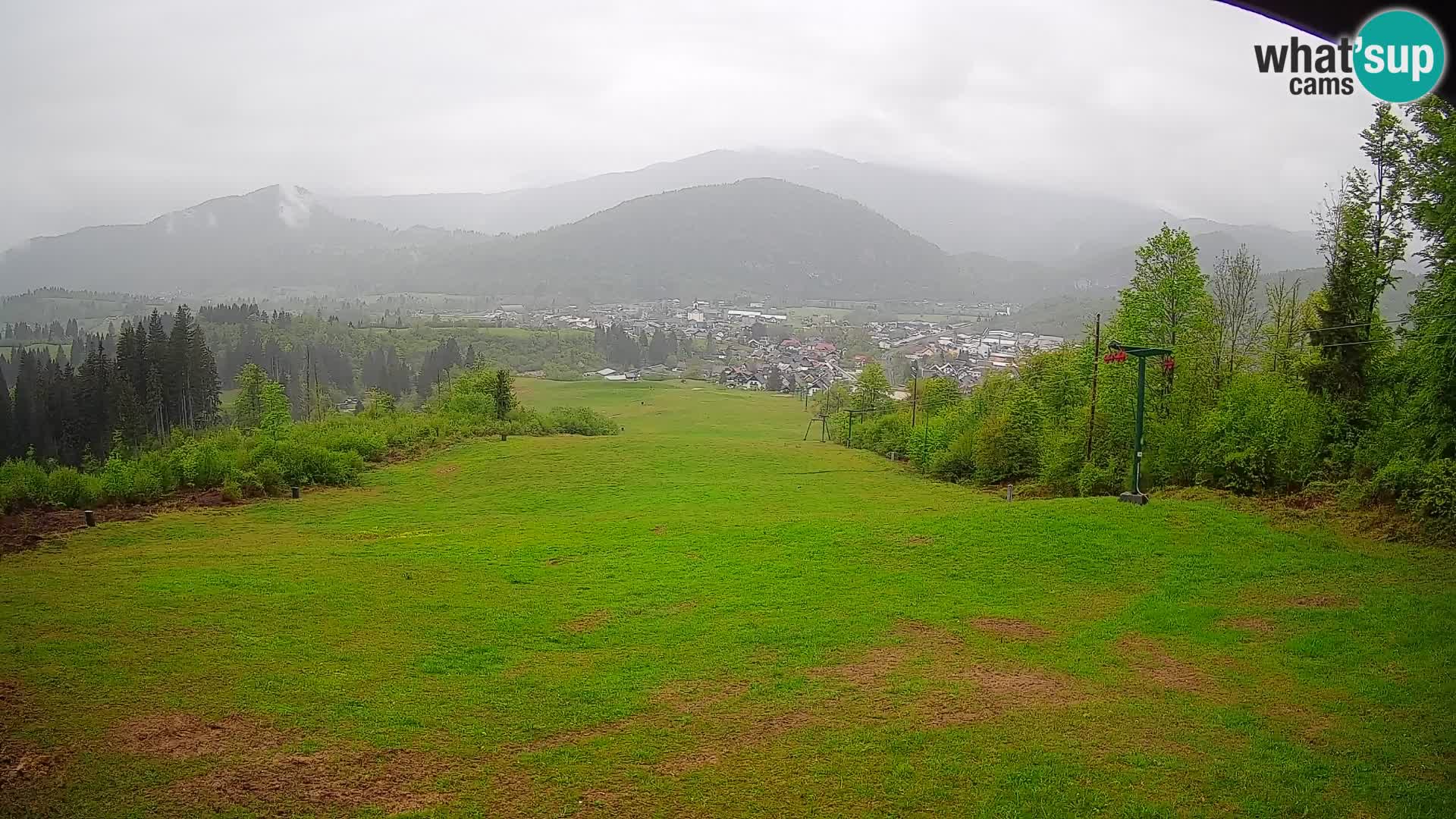 Webcam Bohinjska Bistrica – Live View from Kozji Hrbet Ski Station