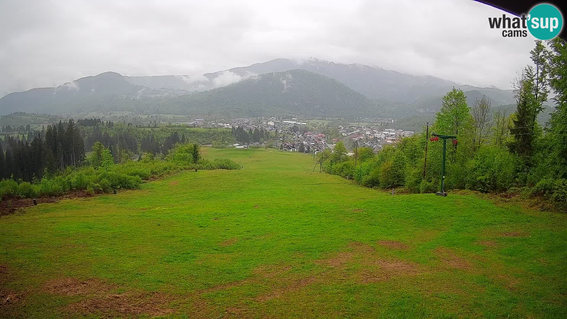Webcam Bohinjska Bistrica – Vue en direct depuis la station de ski Kozji Hrbet