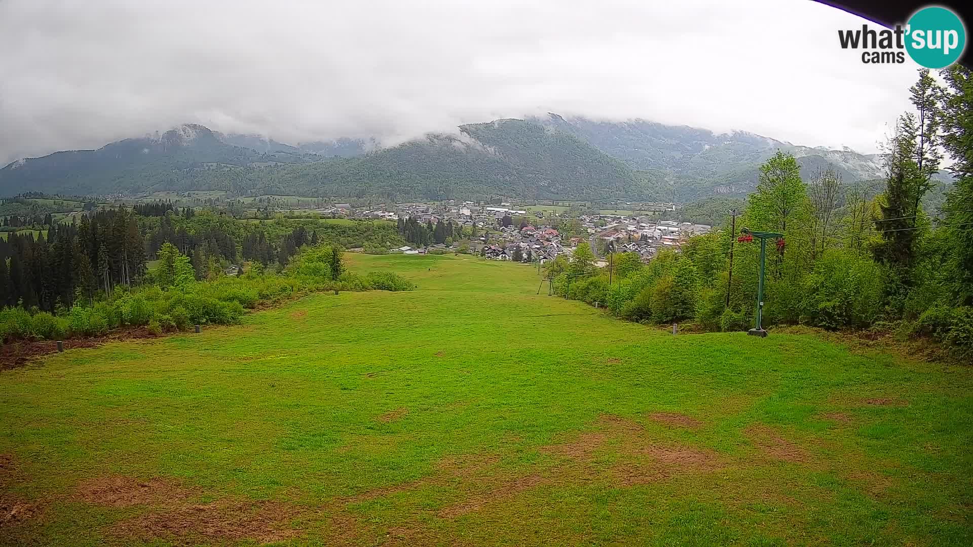 Webcam Bohinjska Bistrica – Live View from Kozji Hrbet Ski Station