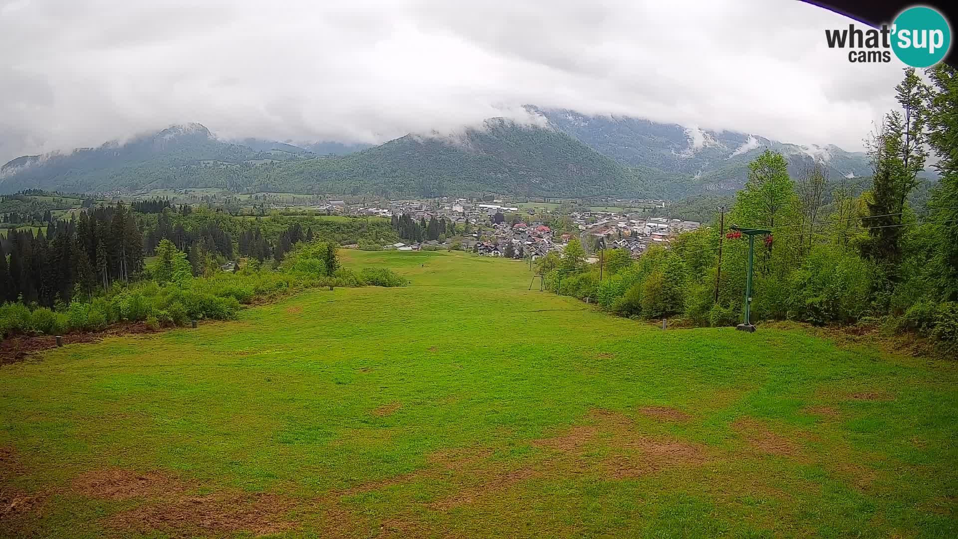 Webcam Bohinjska Bistrica – Live View from Kozji Hrbet Ski Station