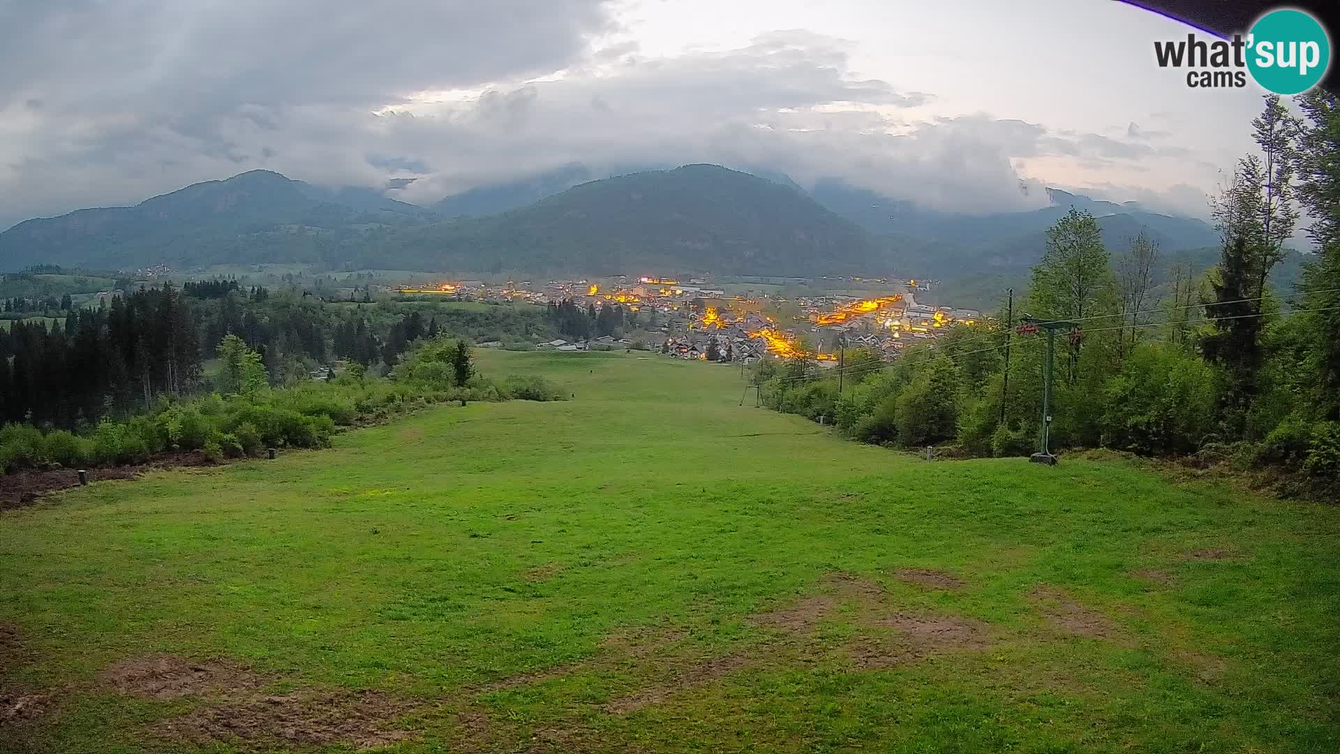 Webcam Bohinjska Bistrica – Vue en direct depuis la station de ski Kozji Hrbet