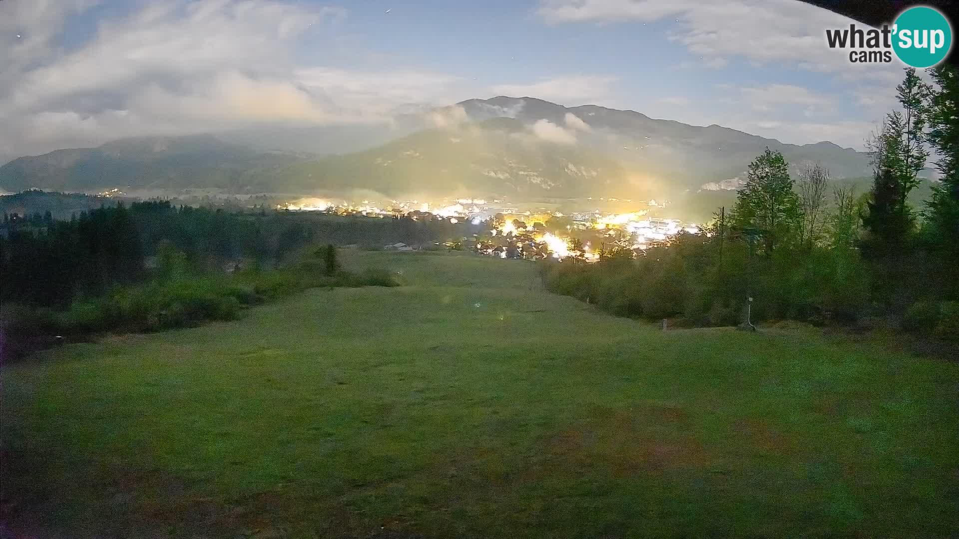 Webcam Bohinjska Bistrica – Vue en direct depuis la station de ski Kozji Hrbet