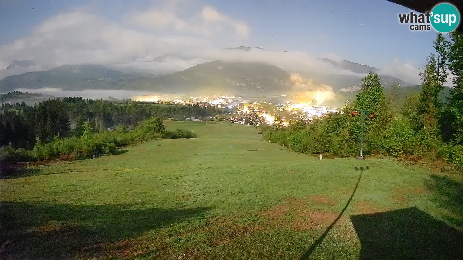 Webcam Bohinjska Bistrica – Live View from Kozji Hrbet Ski Station