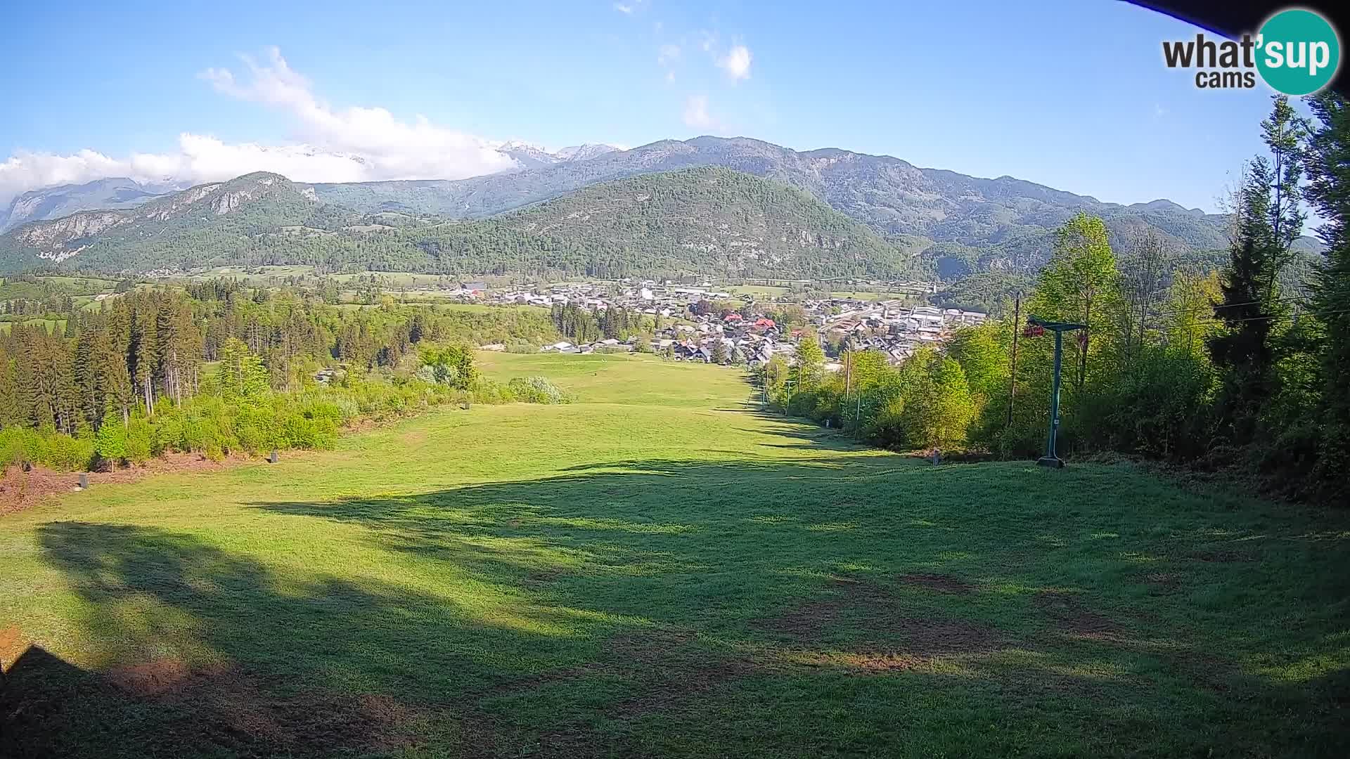 Webcam Bohinjska Bistrica – Live View from Kozji Hrbet Ski Station