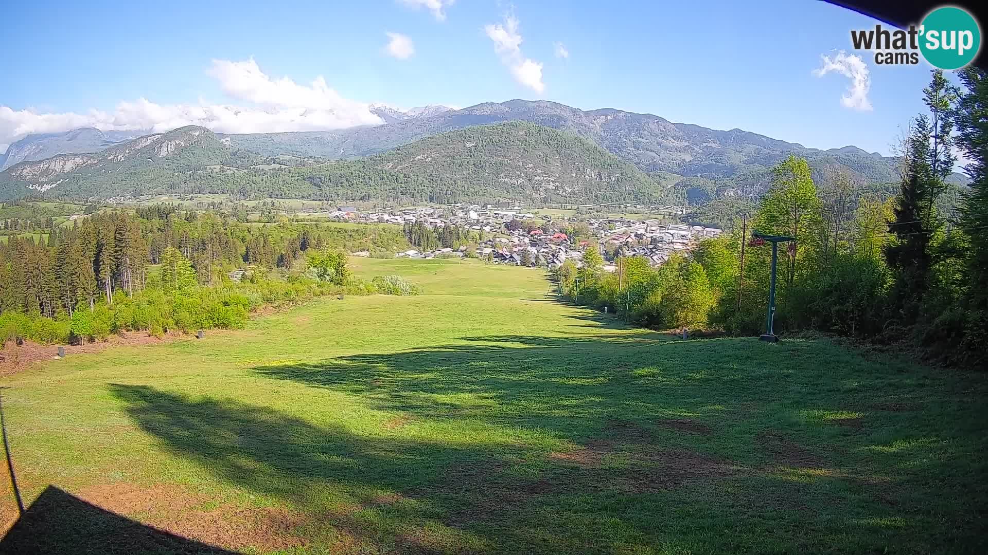 Webcam Bohinjska Bistrica – Live View from Kozji Hrbet Ski Station