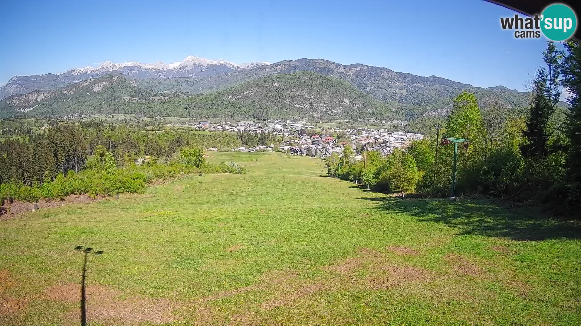 Webcam Bohinjska Bistrica – Live View from Kozji Hrbet Ski Station