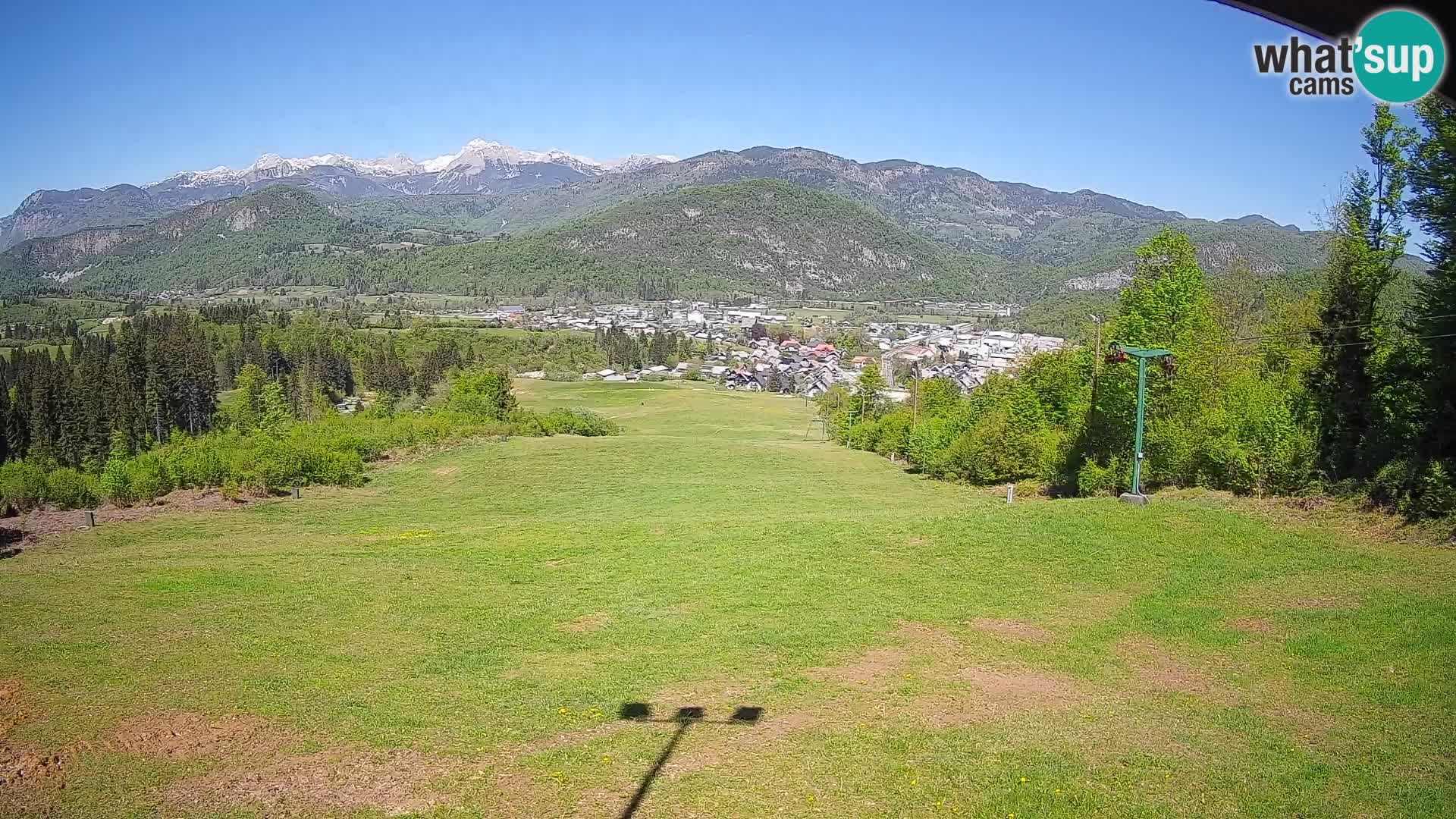 Webcam Bohinjska Bistrica – Live View from Kozji Hrbet Ski Station