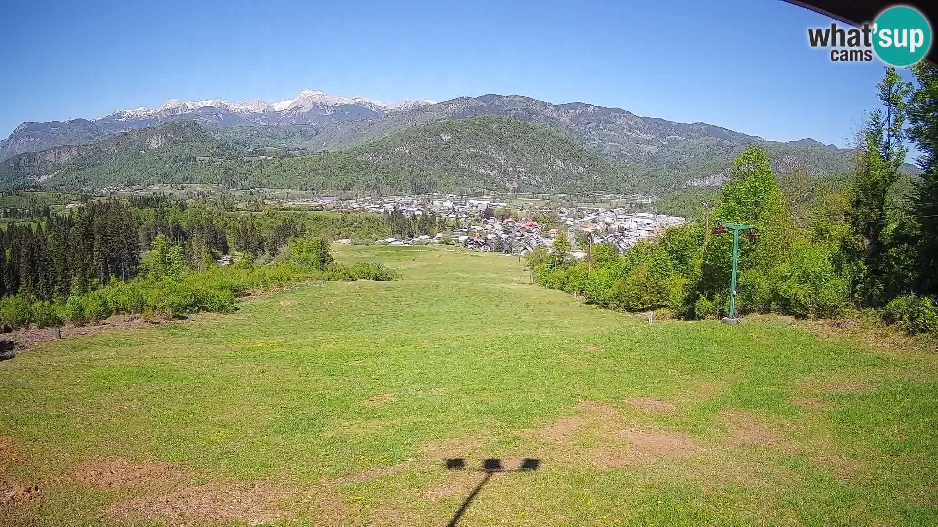 Spletna kamera Bohinjska Bistrica – Pogled v živo s smučišča Kozji Hrbet