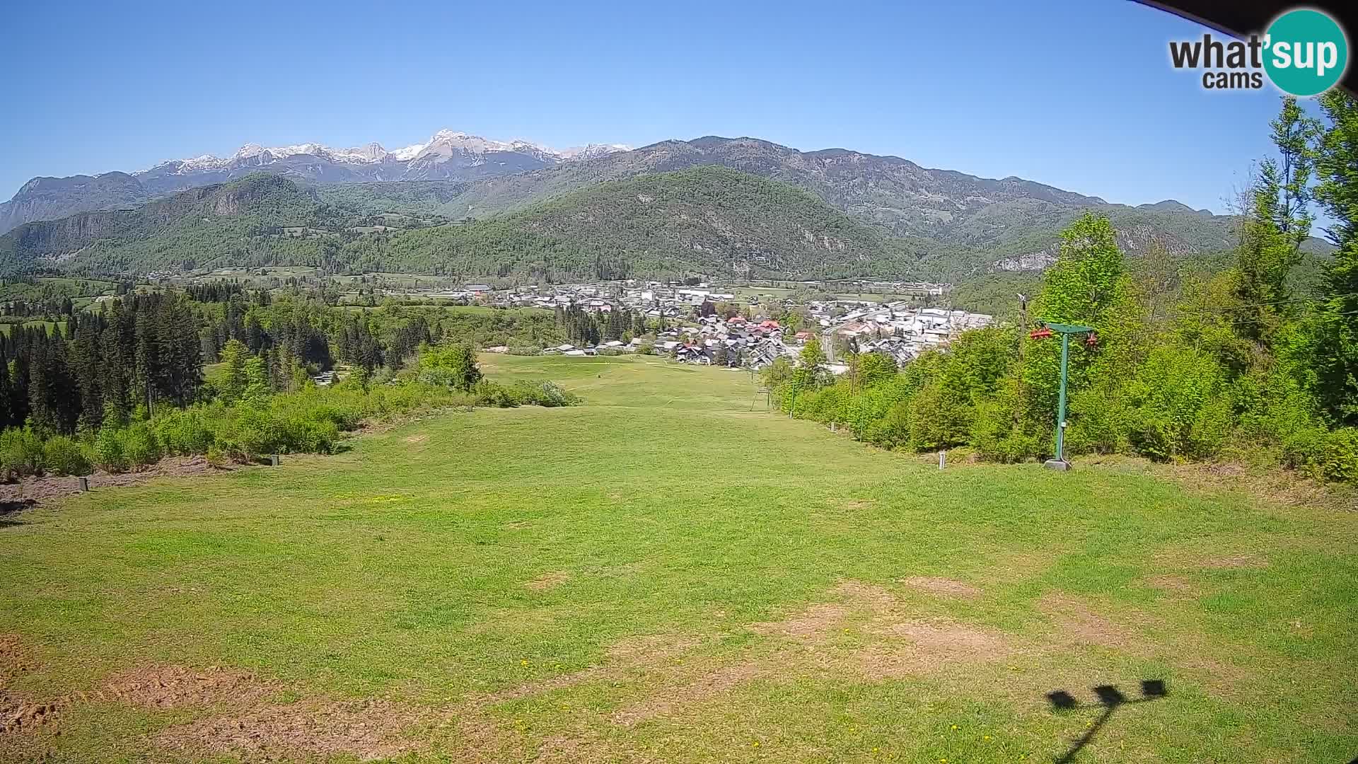 Webcam Bohinjska Bistrica – Live View from Kozji Hrbet Ski Station